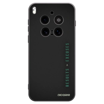 Picasee silikonový černý obal pro Vivo X300 Pro - Results x Excuses