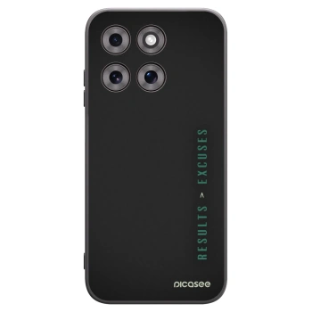 Picasee silikonový černý obal pro Motorola Moto G77 - Results x Excuses