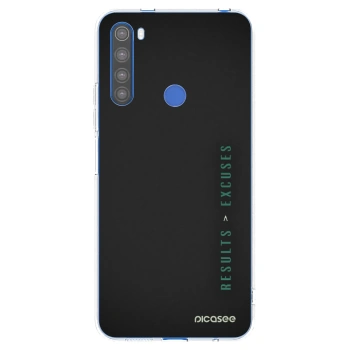 Picasee silikonový průhledný obal pro Xiaomi Redmi Note 8T - Results x Excuses