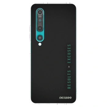 Picasee silikonový průhledný obal pro Xiaomi Mi 10 - Results x Excuses