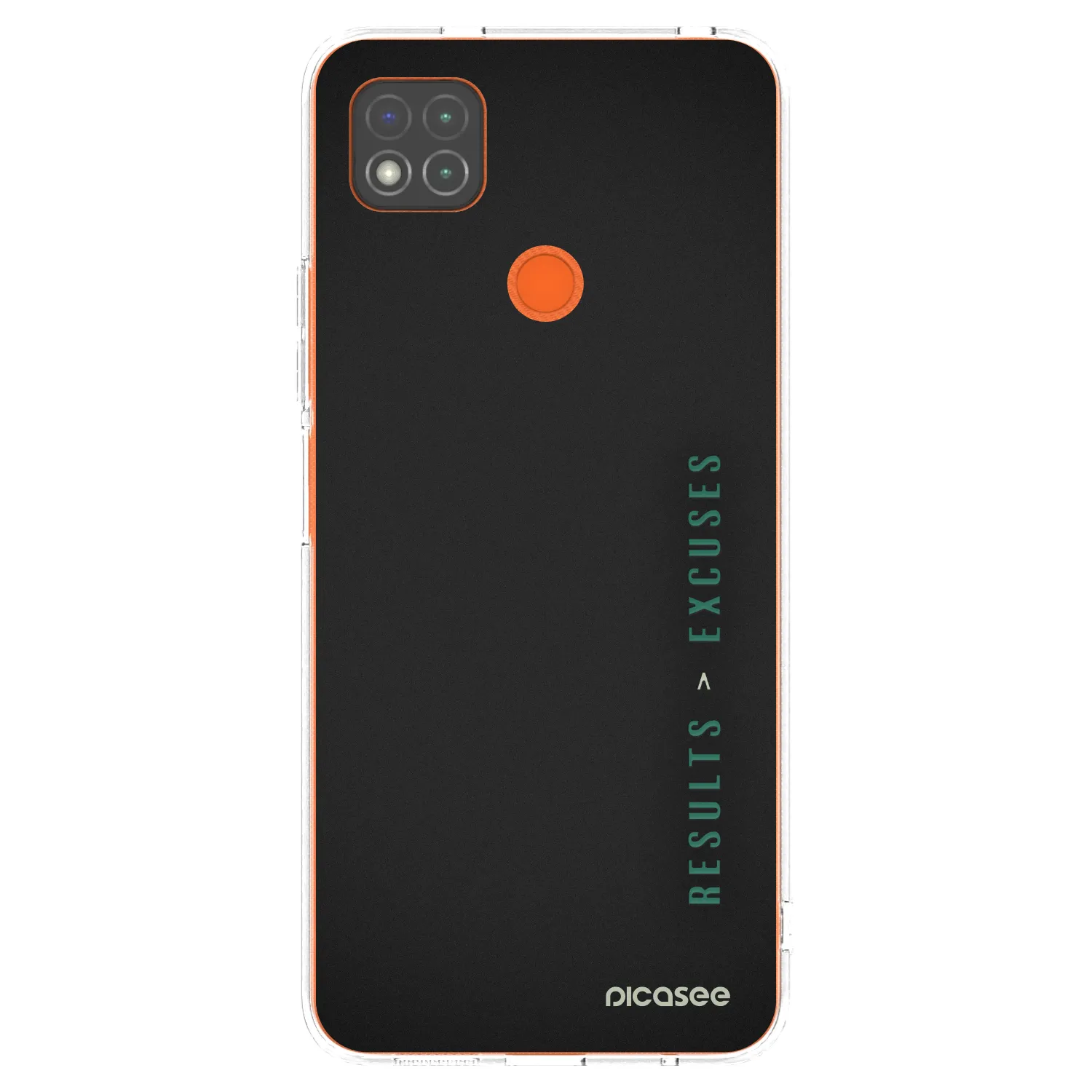 Picasee silikonový průhledný obal pro Xiaomi Redmi 9C - Results x Excuses