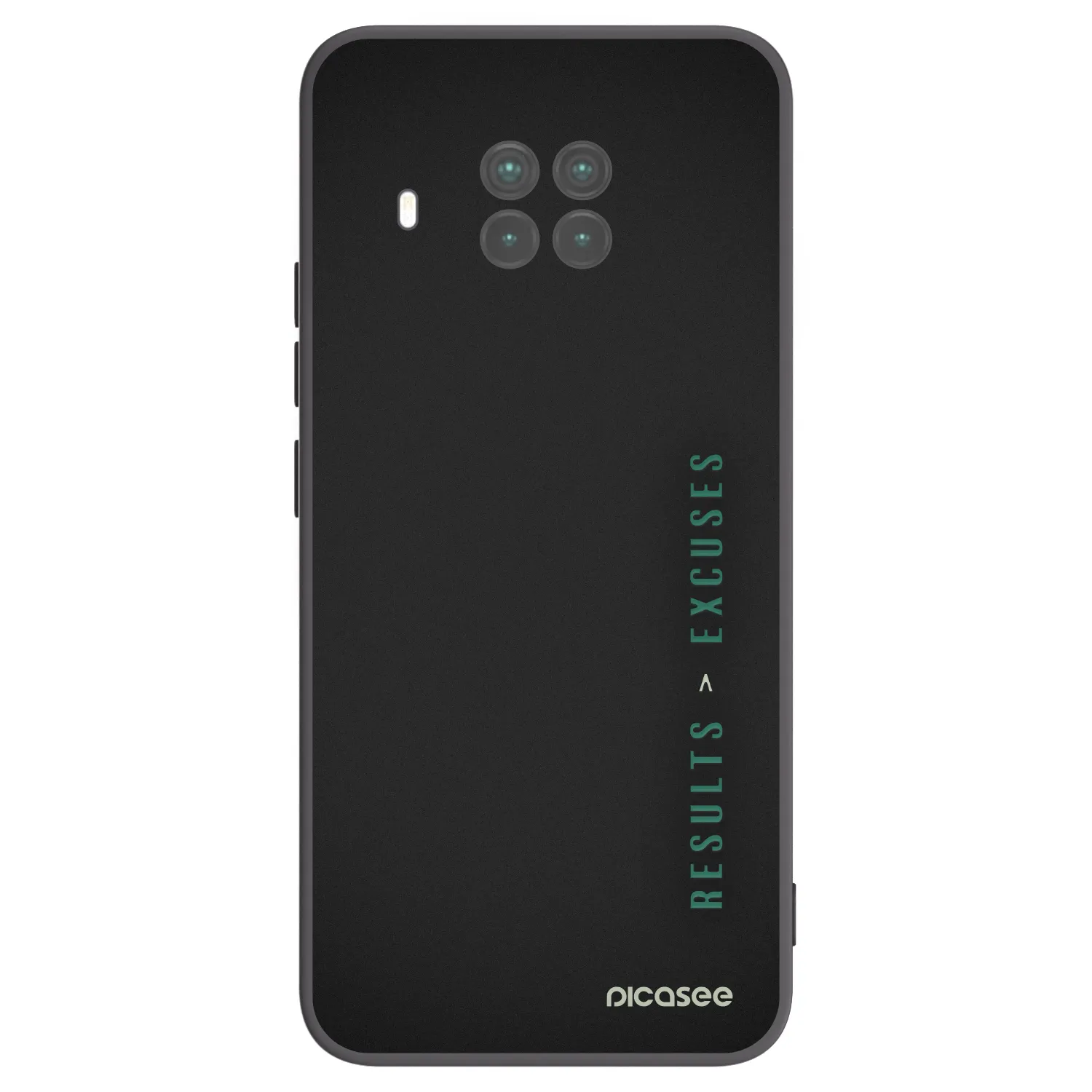 Picasee silikonový černý obal pro Xiaomi Mi 10T Lite - Results x Excuses