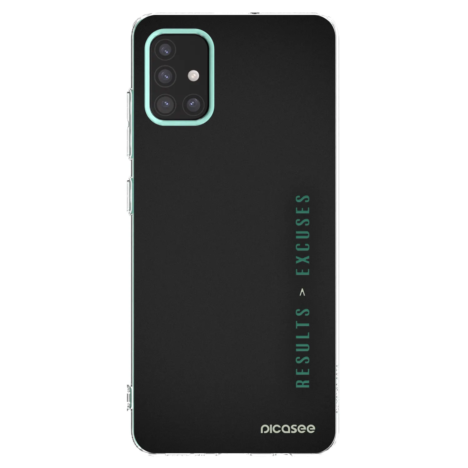 Picasee silikonový průhledný obal pro Samsung Galaxy M31s - Results x Excuses