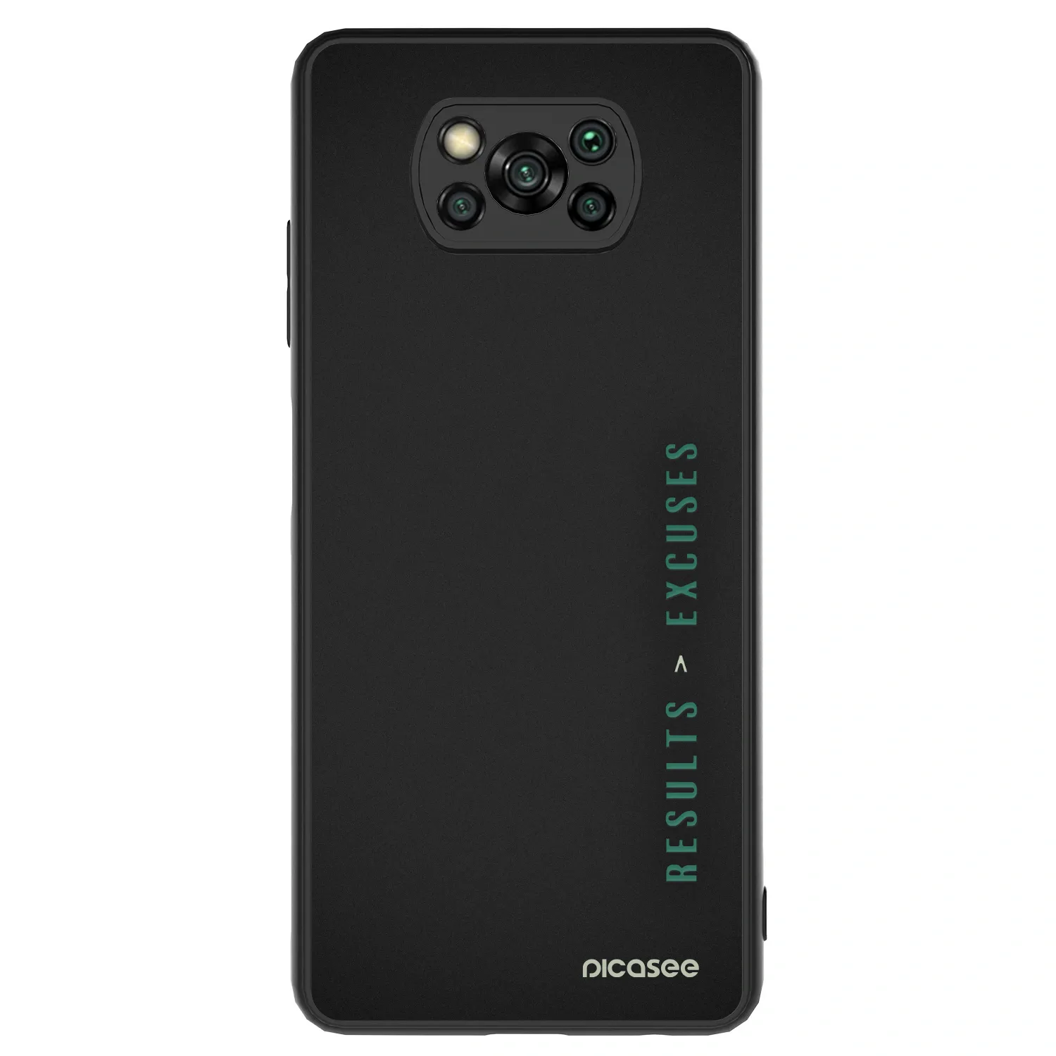 Picasee ULTIMATE CASE pro Xiaomi Poco X3 - Results x Excuses