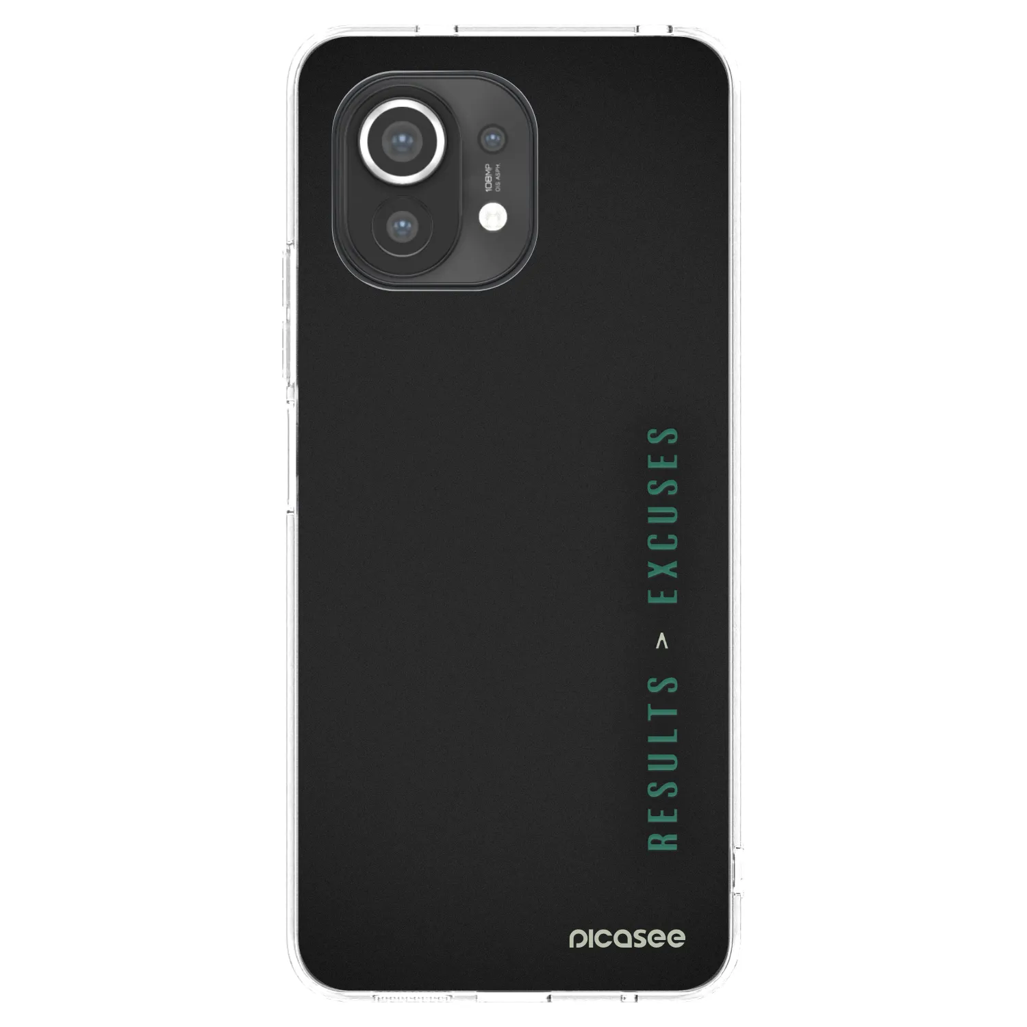 Picasee silikonový průhledný obal pro Xiaomi Mi 11 - Results x Excuses