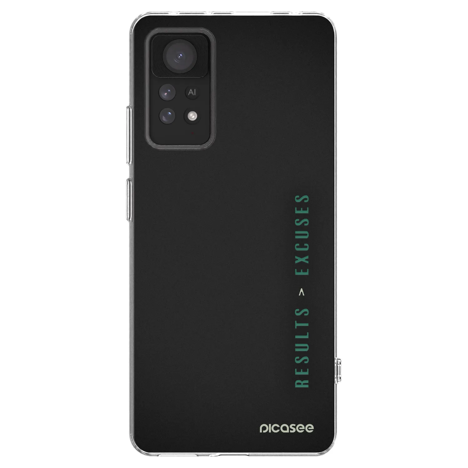 Picasee silikonový průhledný obal pro Xiaomi Redmi Note 11 Pro 5G - Results x Excuses
