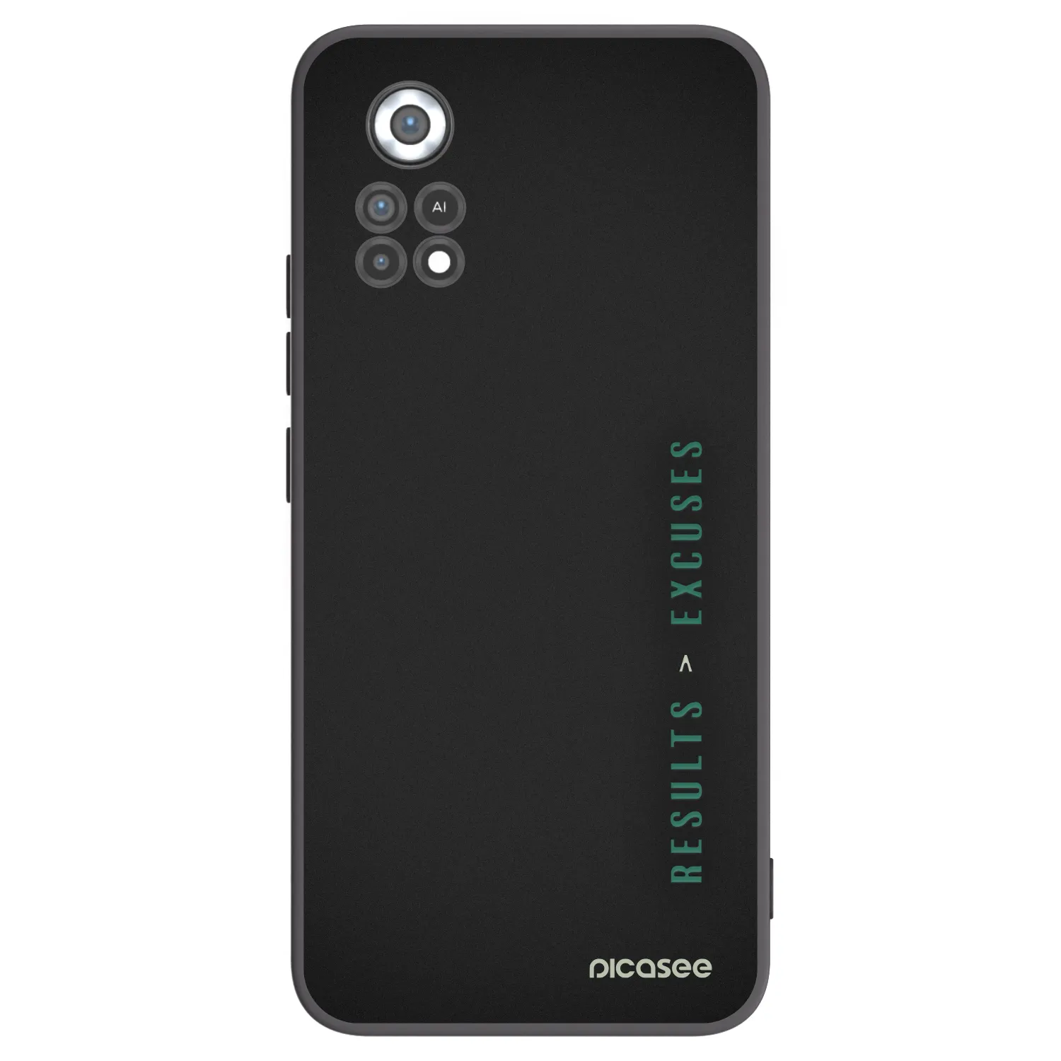 Picasee silikonový černý obal pro Xiaomi Poco X4 Pro 5G - Results x Excuses