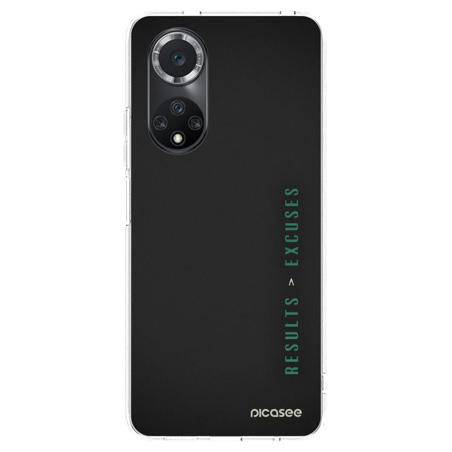 Picasee silikonový průhledný obal pro Huawei Nova 9 SE - Results x Excuses