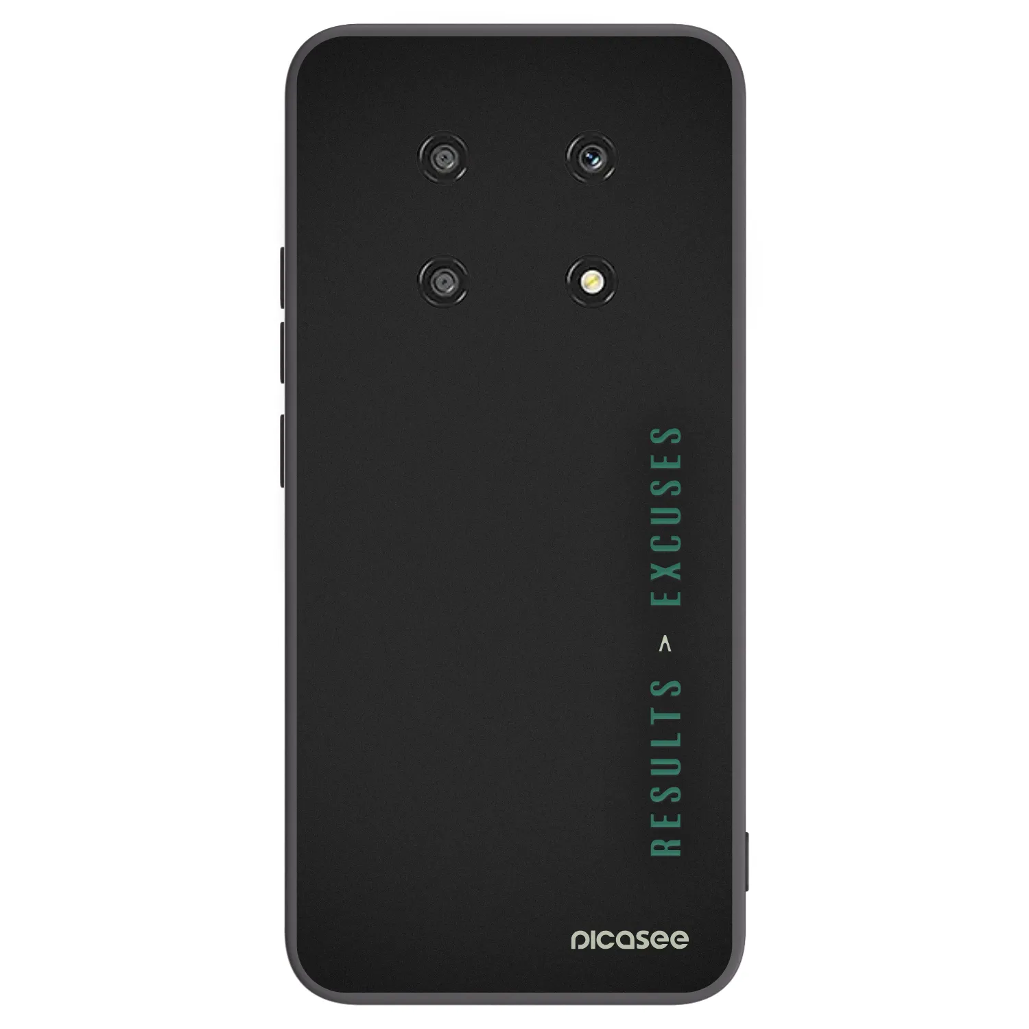 Picasee silikonový černý obal pro Honor Magic4 Lite 5G - Results x Excuses
