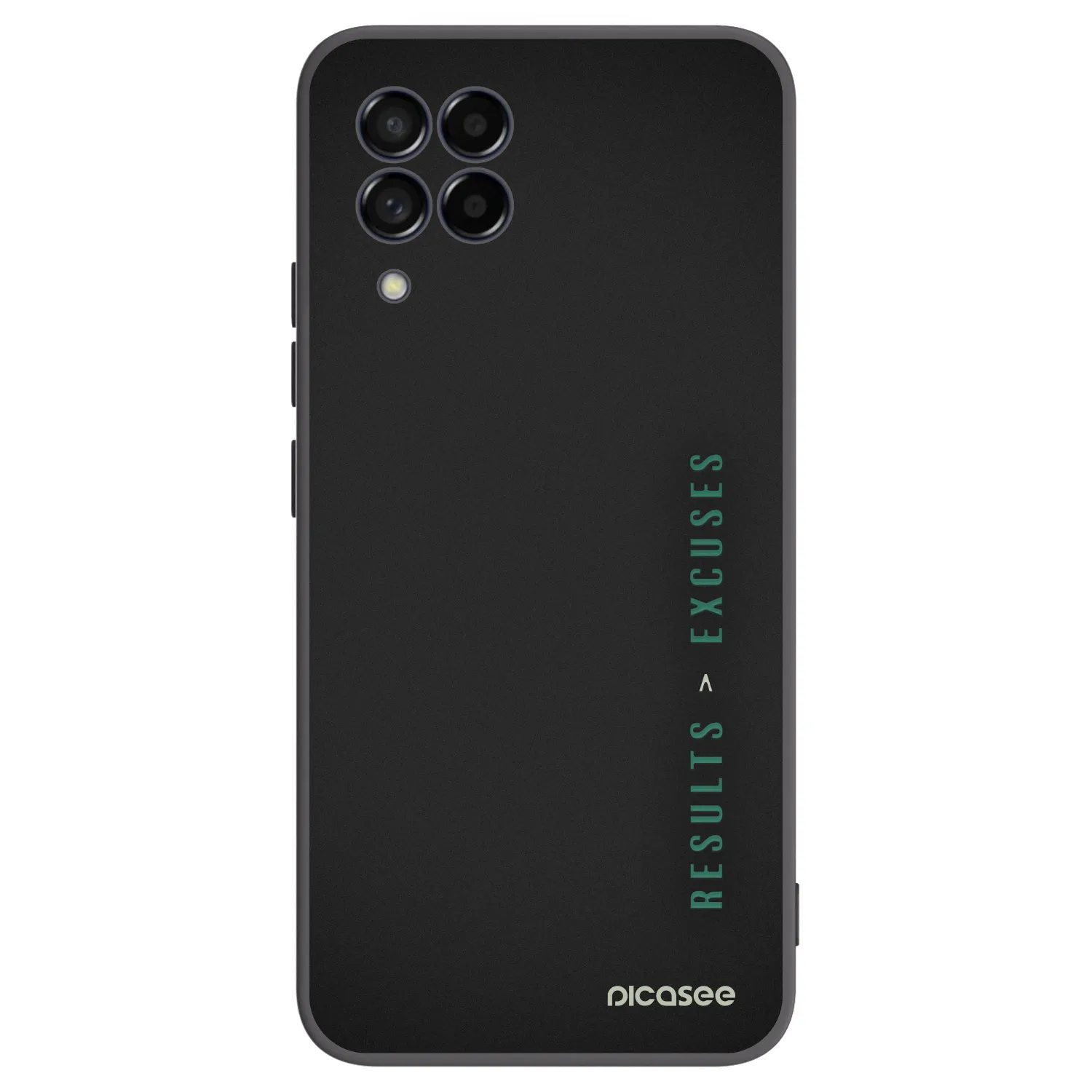 Picasee silikonový černý obal pro Samsung Galaxy M53 5G - Results x Excuses
