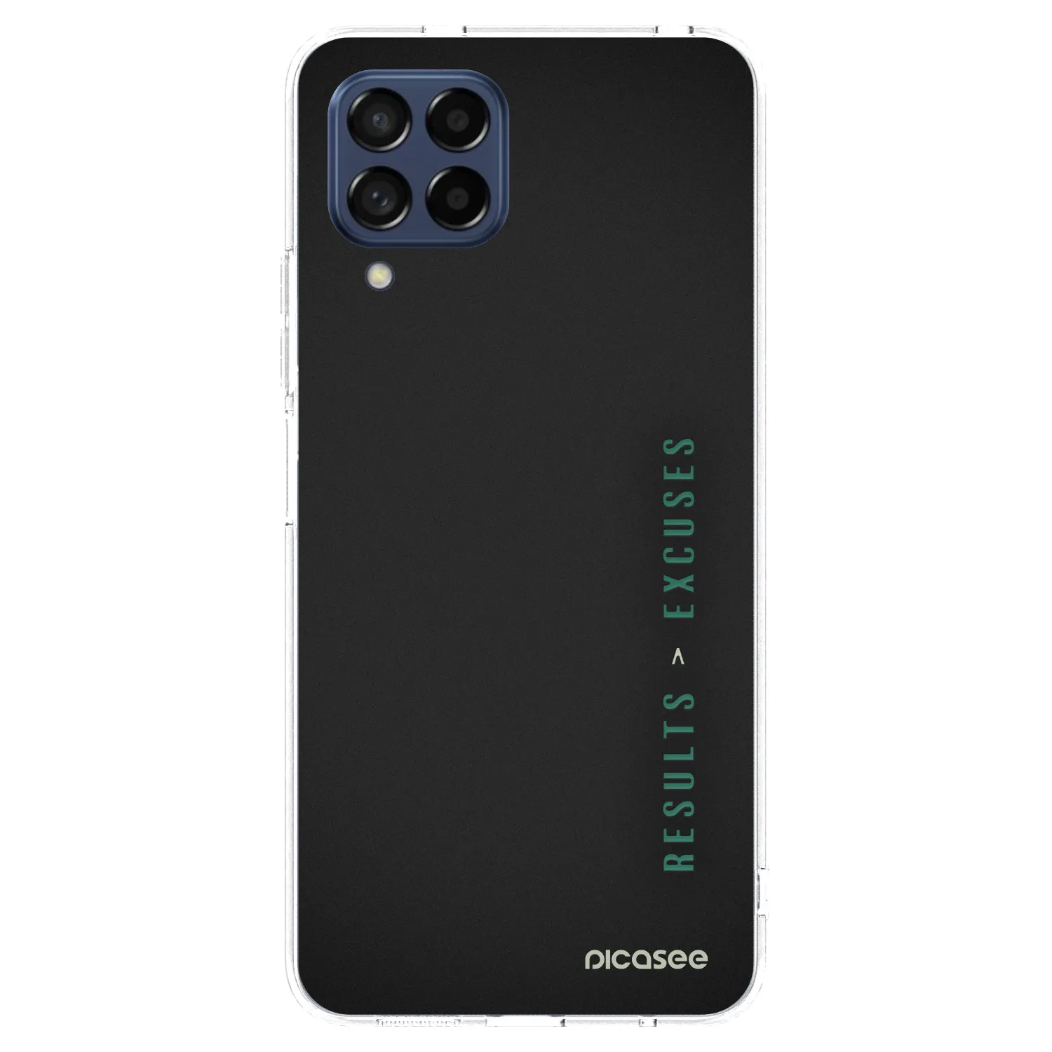 Picasee silikonový průhledný obal pro Samsung Galaxy M53 5G - Results x Excuses