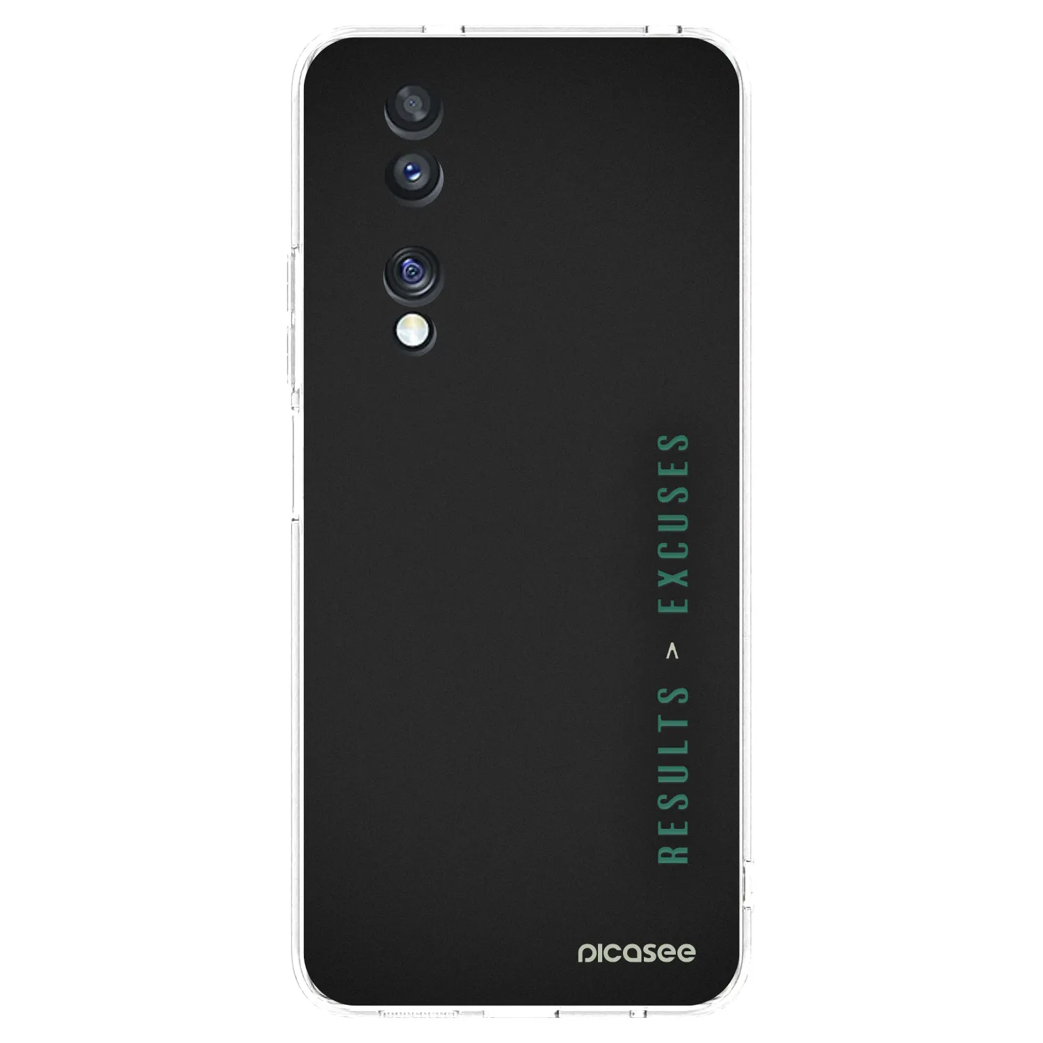 Picasee silikonový průhledný obal pro Honor 70 - Results x Excuses