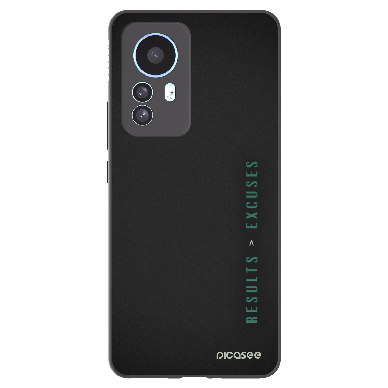 Picasee silikonový černý obal pro Xiaomi 12T Pro - Results x Excuses