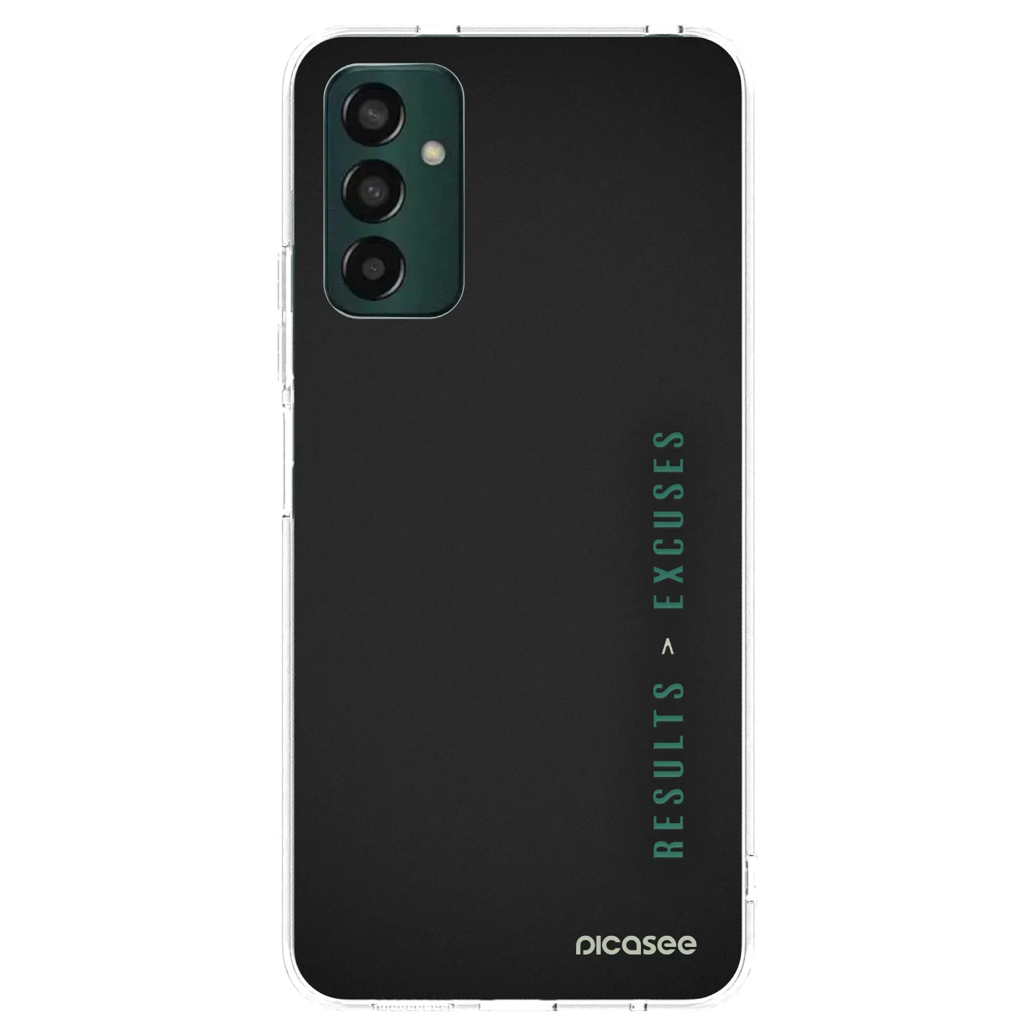 Picasee silikonový průhledný obal pro Samsung Galaxy M23 5G - Results x Excuses