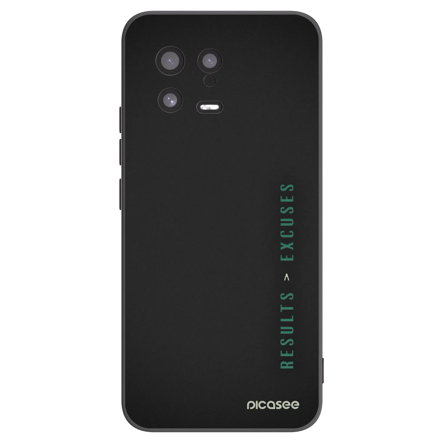 Picasee silikonový černý obal pro Xiaomi 13 - Results x Excuses
