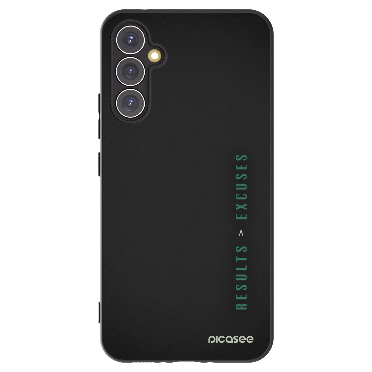 Picasee silikonový černý obal pro Samsung Galaxy A34 5G A346B - Results x Excuses