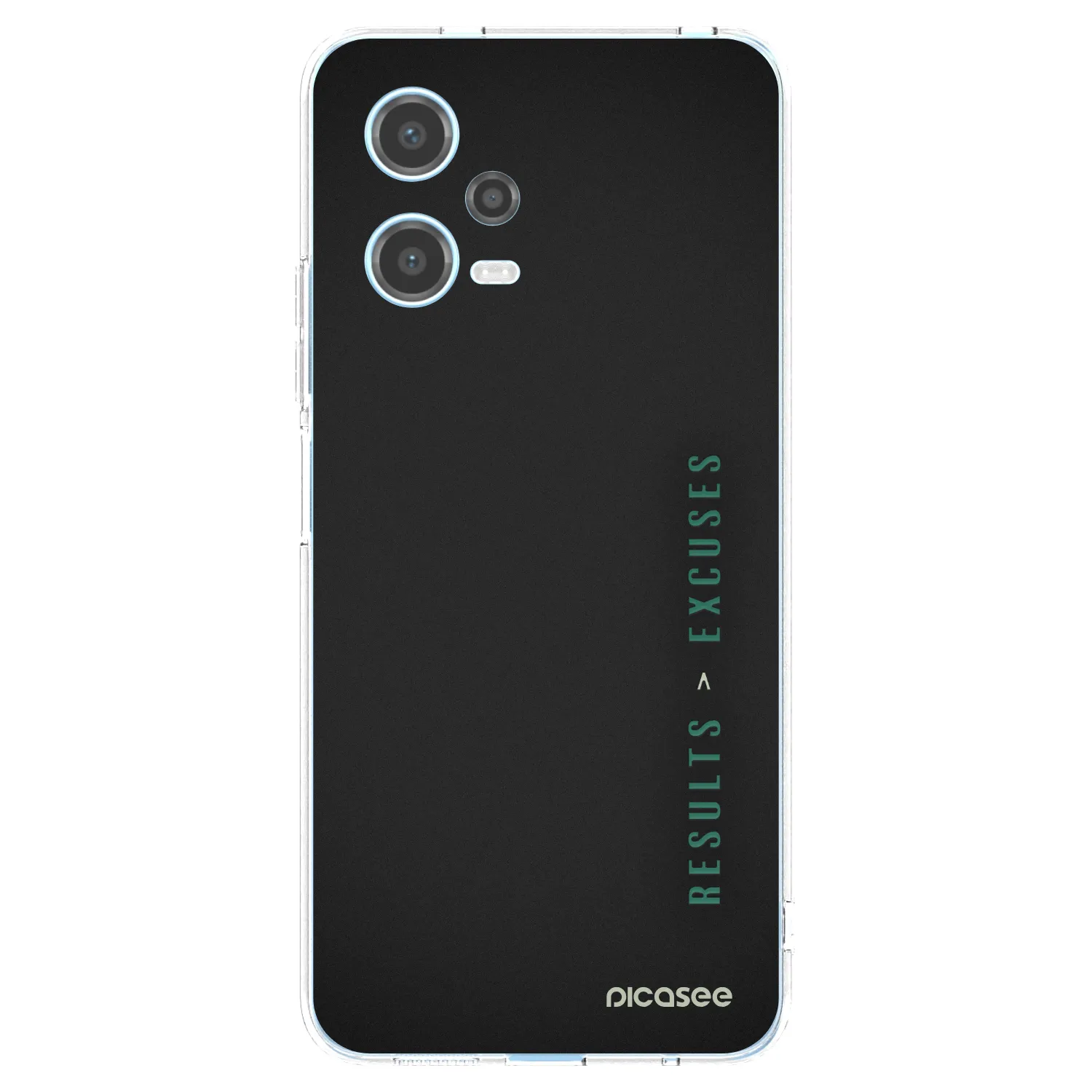 Picasee silikonový průhledný obal pro Xiaomi Redmi Note 12 5G - Results x Excuses