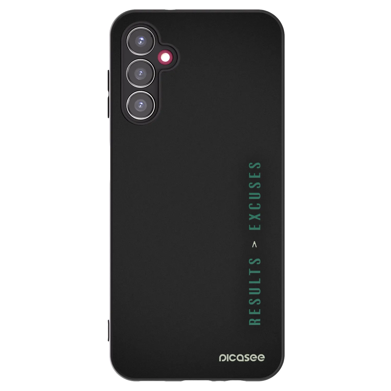 Picasee silikonový černý obal pro Samsung Galaxy A14 5G A146P - Results x Excuses