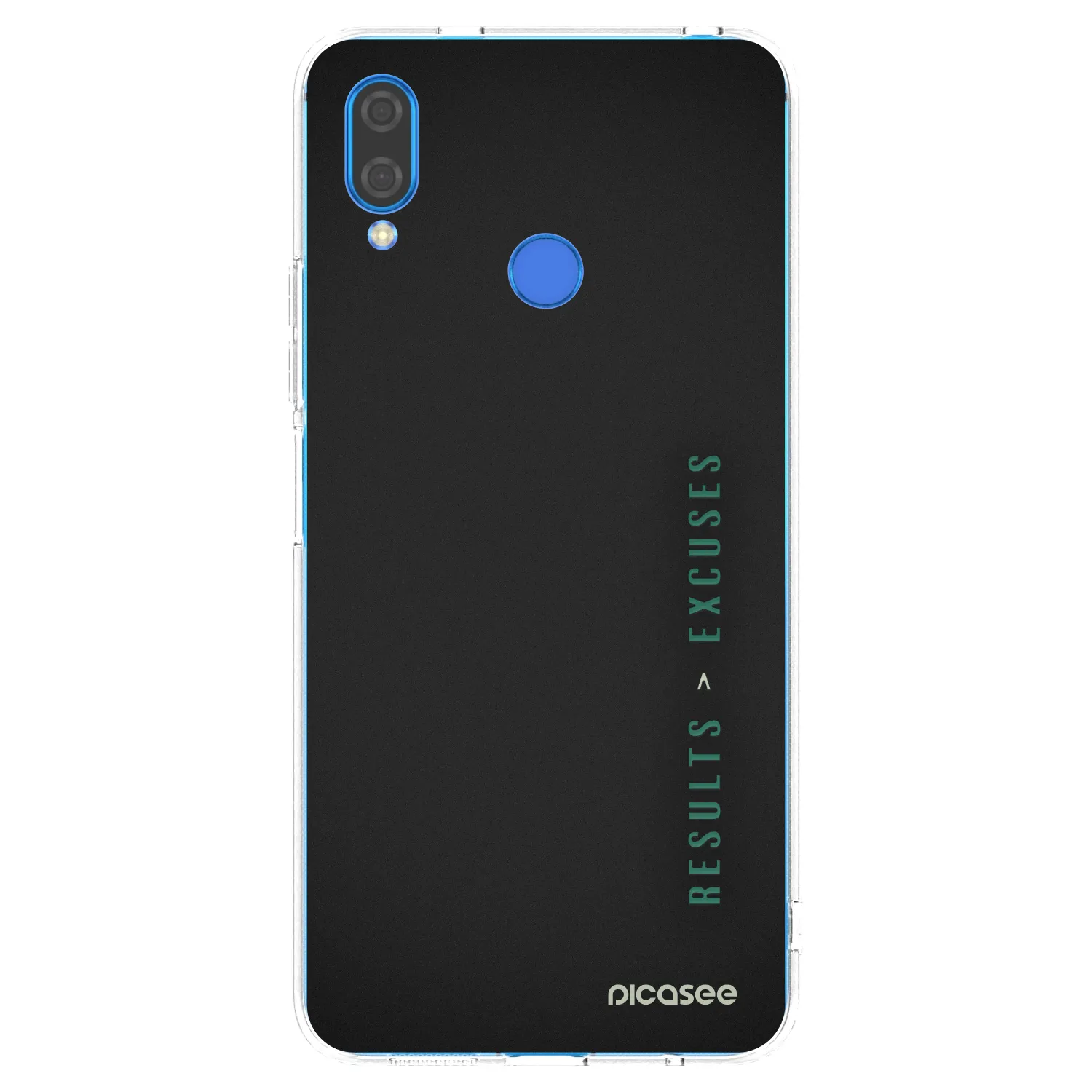 Picasee silikonový průhledný obal pro Huawei Nova 3i - Results x Excuses