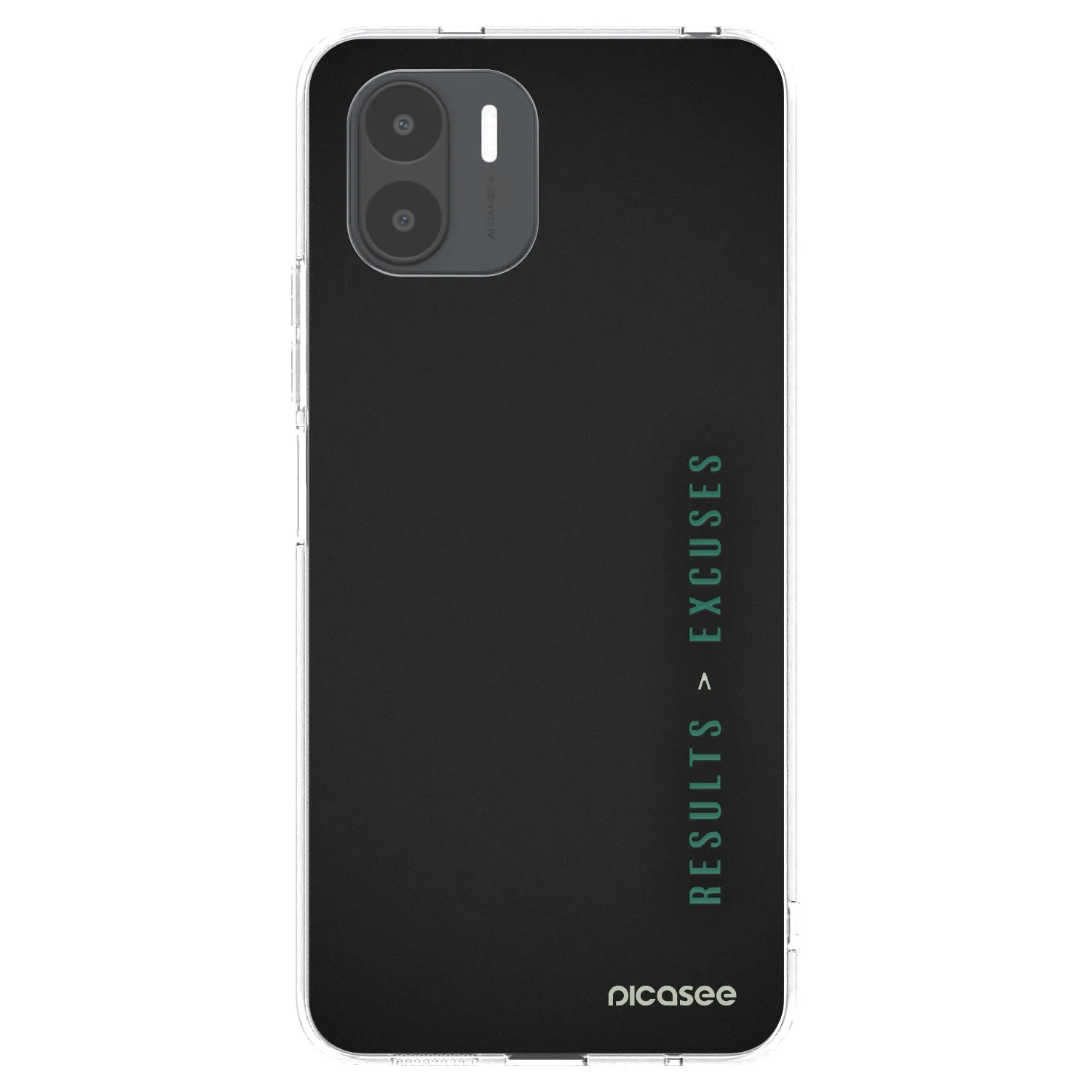 Picasee silikonový průhledný obal pro Xiaomi Redmi A2 - Results x Excuses