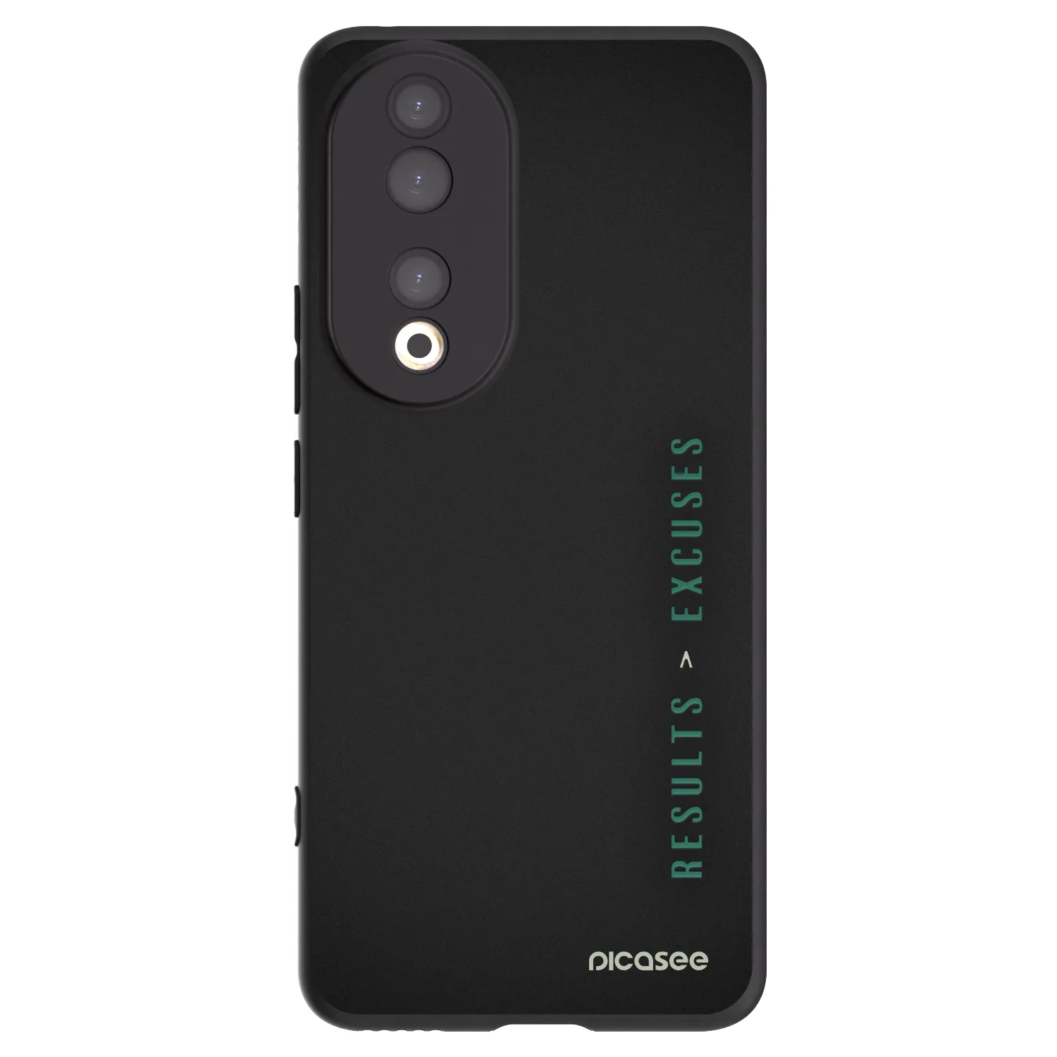 Picasee silikonový černý obal pro Honor 90 5G - Results x Excuses