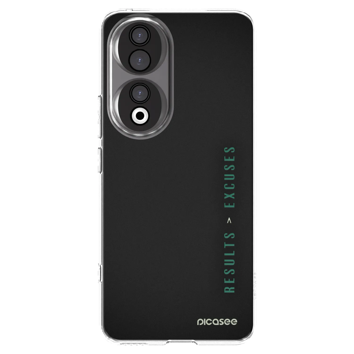 Picasee silikonový průhledný obal pro Honor 90 5G - Results x Excuses
