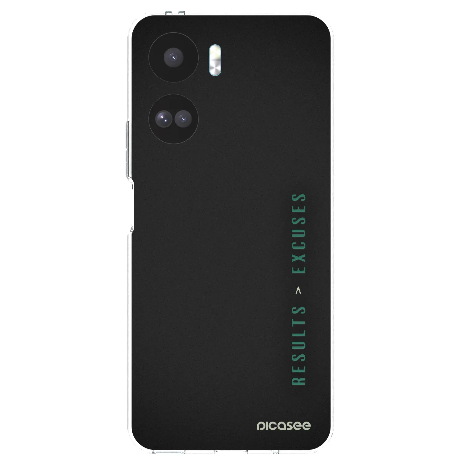 Picasee silikonový průhledný obal pro Honor 90 Lite 5G - Results x Excuses