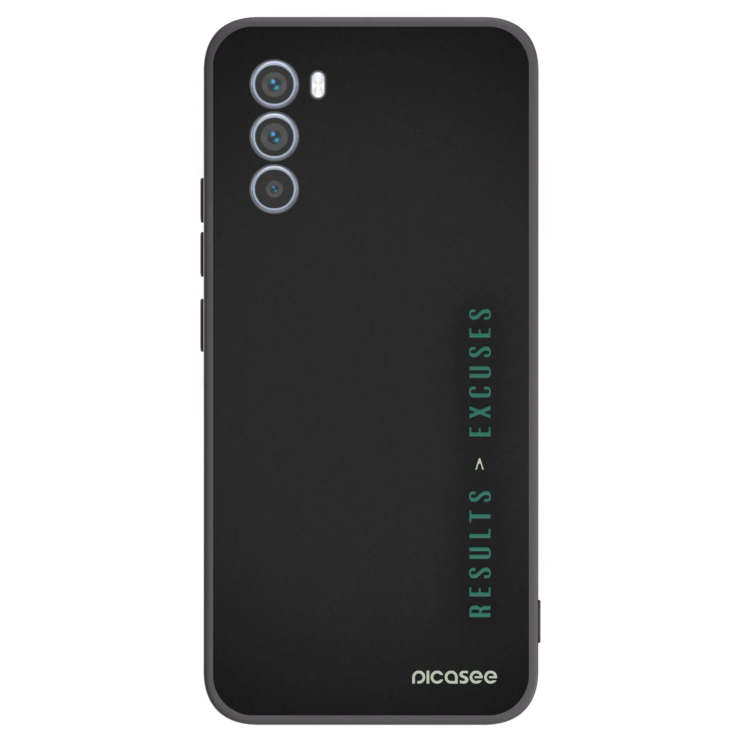 Picasee silikonový černý obal pro Motorola Moto G62 - Results x Excuses