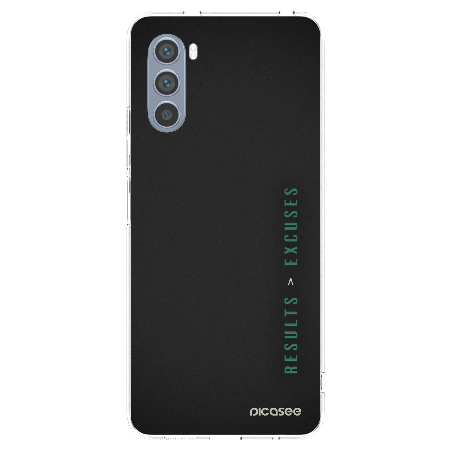 Picasee silikonový průhledný obal pro Motorola Moto G62 - Results x Excuses