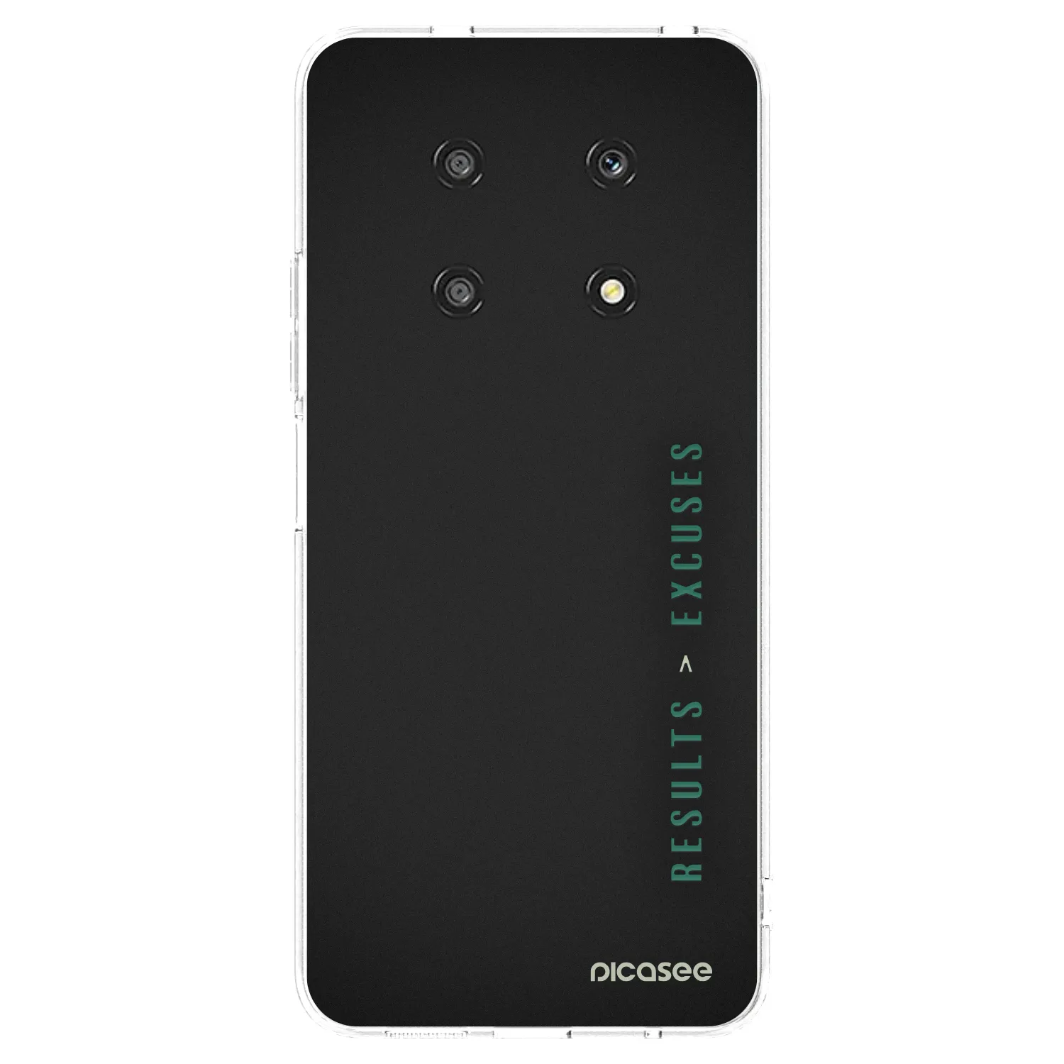 Picasee silikonový průhledný obal pro Honor Magic4 Lite 5G - Results x Excuses