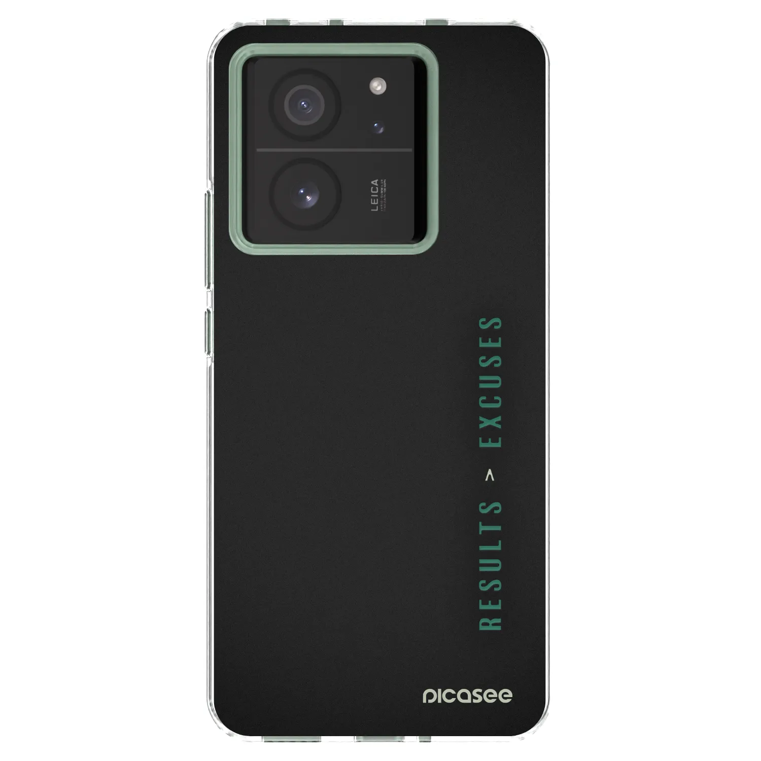 Picasee silikonový průhledný obal pro Xiaomi 13T Pro - Results x Excuses