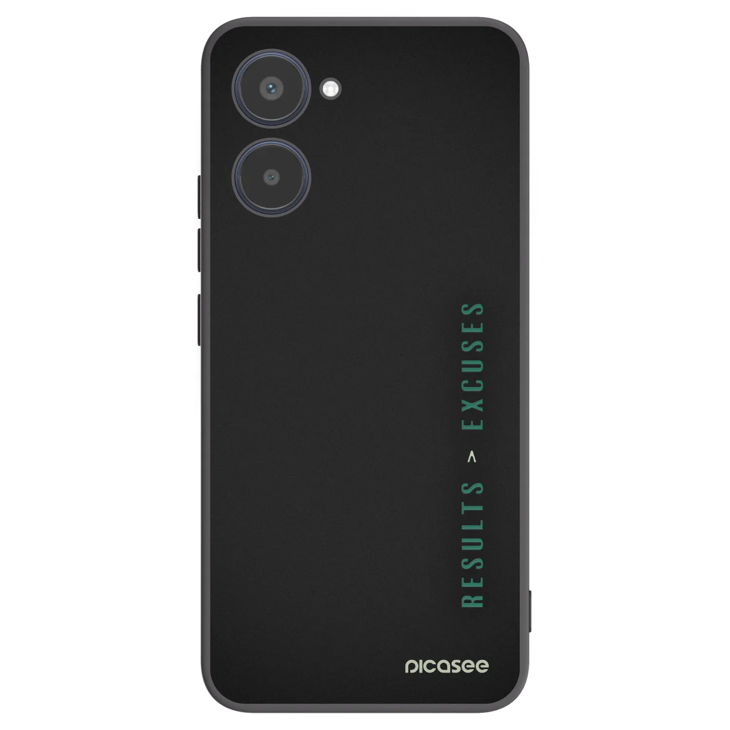 Picasee silikonový černý obal pro Realme 10 4G - Results x Excuses