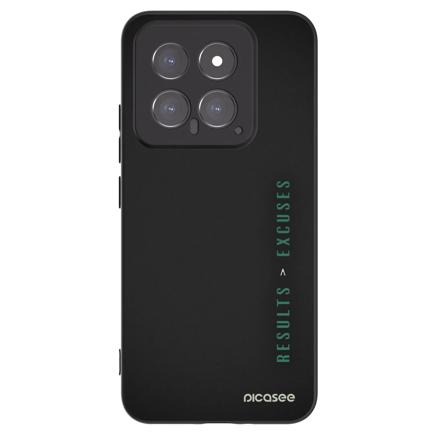 Picasee silikonový černý obal pro Xiaomi 14 - Results x Excuses