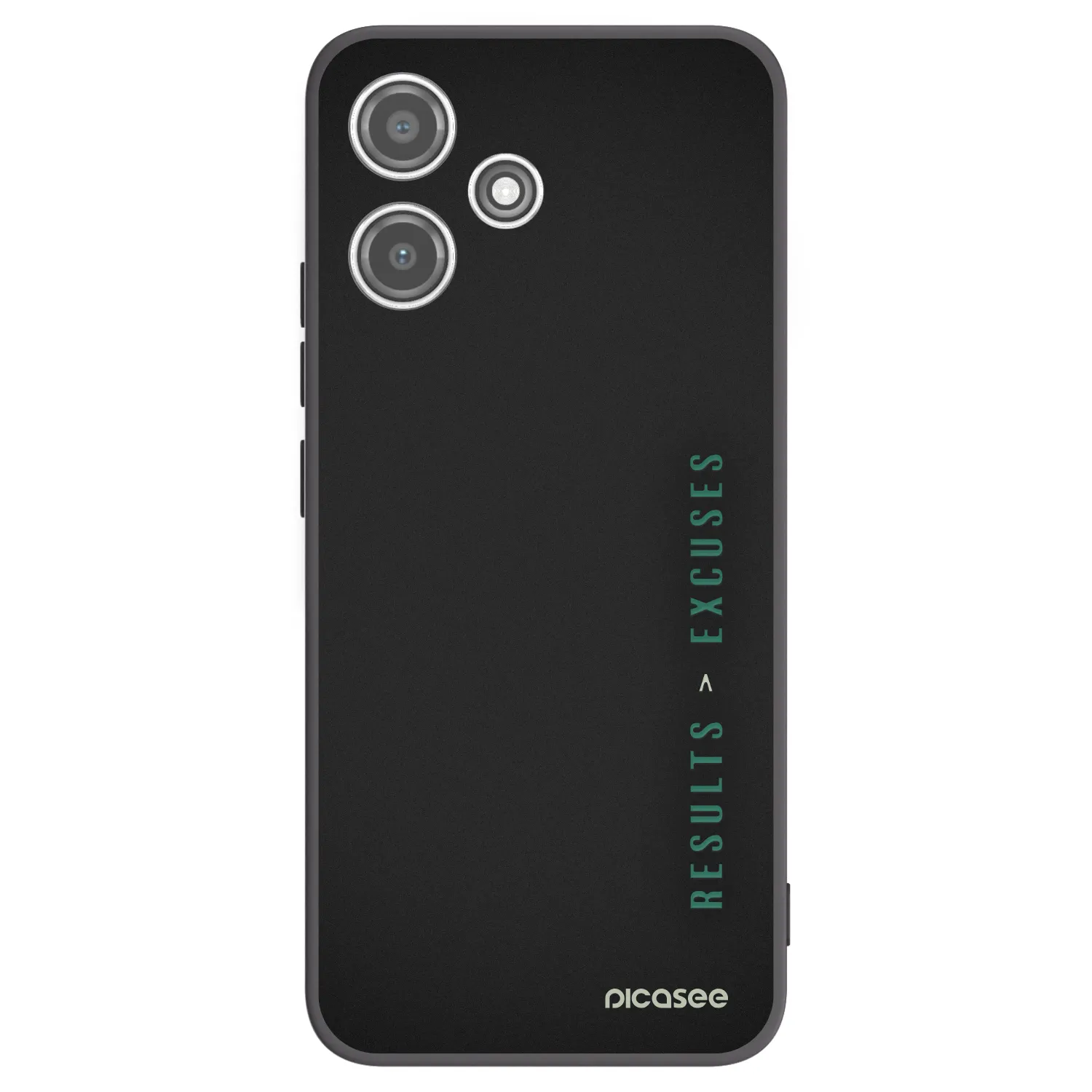 Picasee silikonový černý obal pro Xiaomi Redmi 12 5G - Results x Excuses