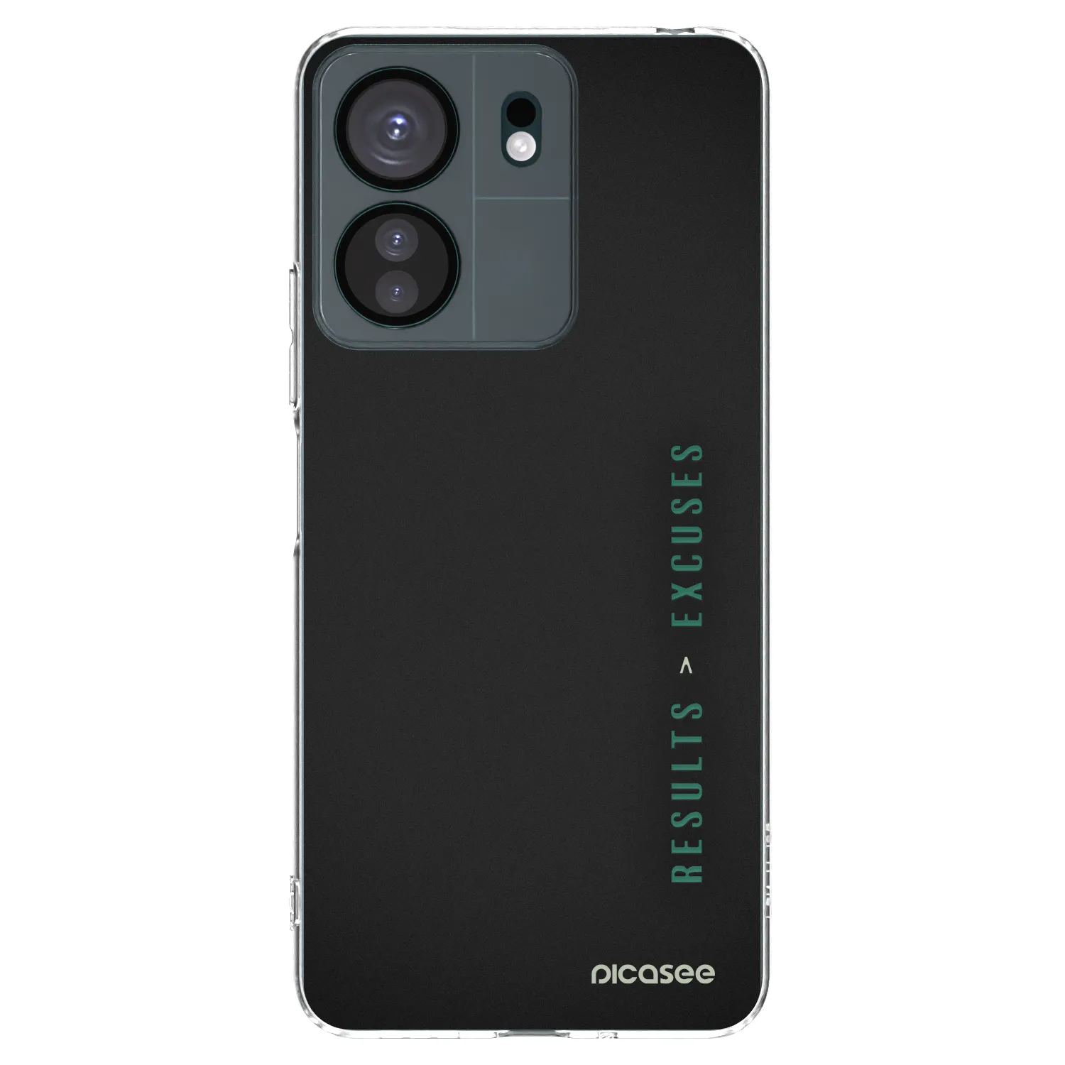 Picasee silikonový průhledný obal pro Xiaomi Redmi 13C 4G - Results x Excuses
