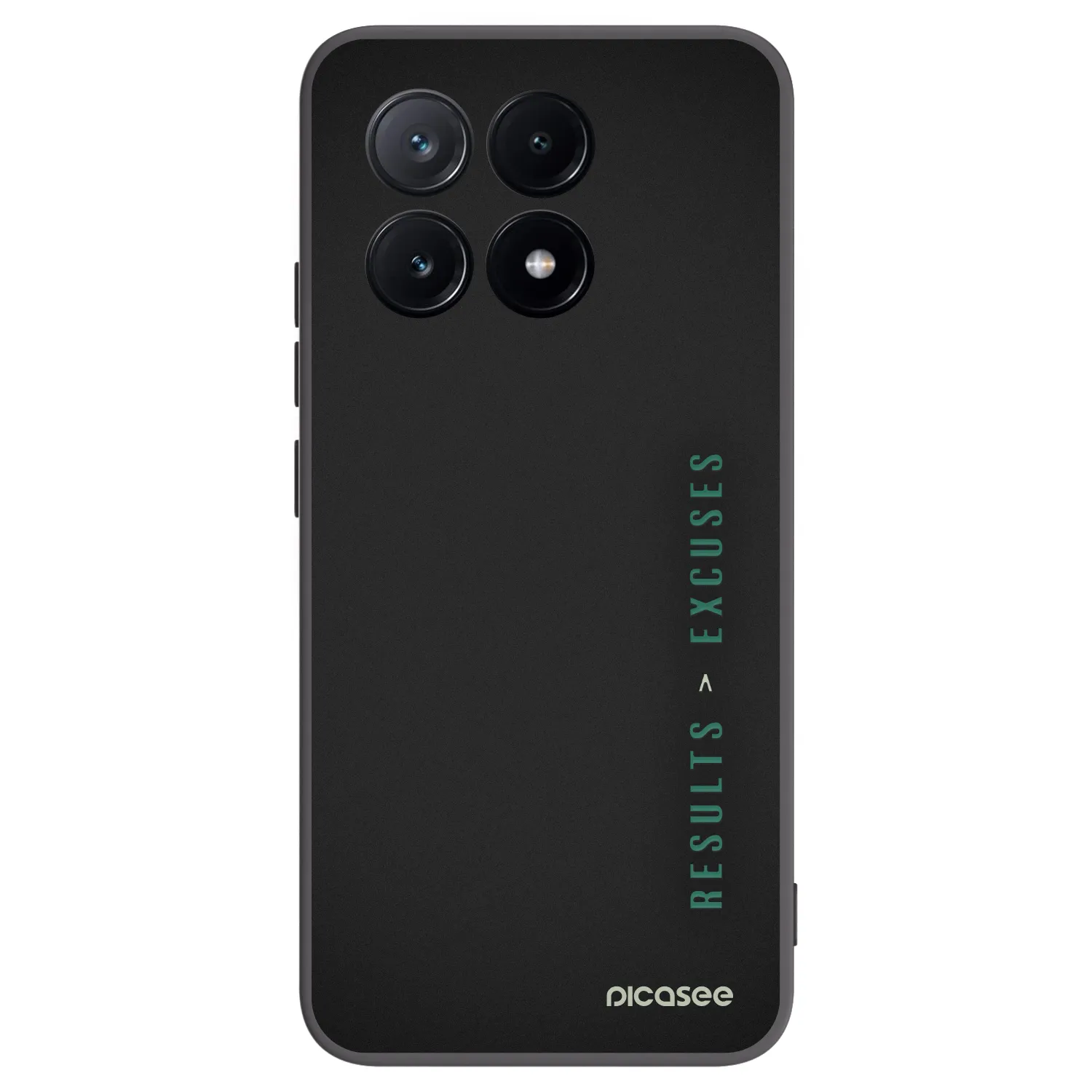 Picasee silikonový černý obal pro Xiaomi Poco X6 Pro - Results x Excuses