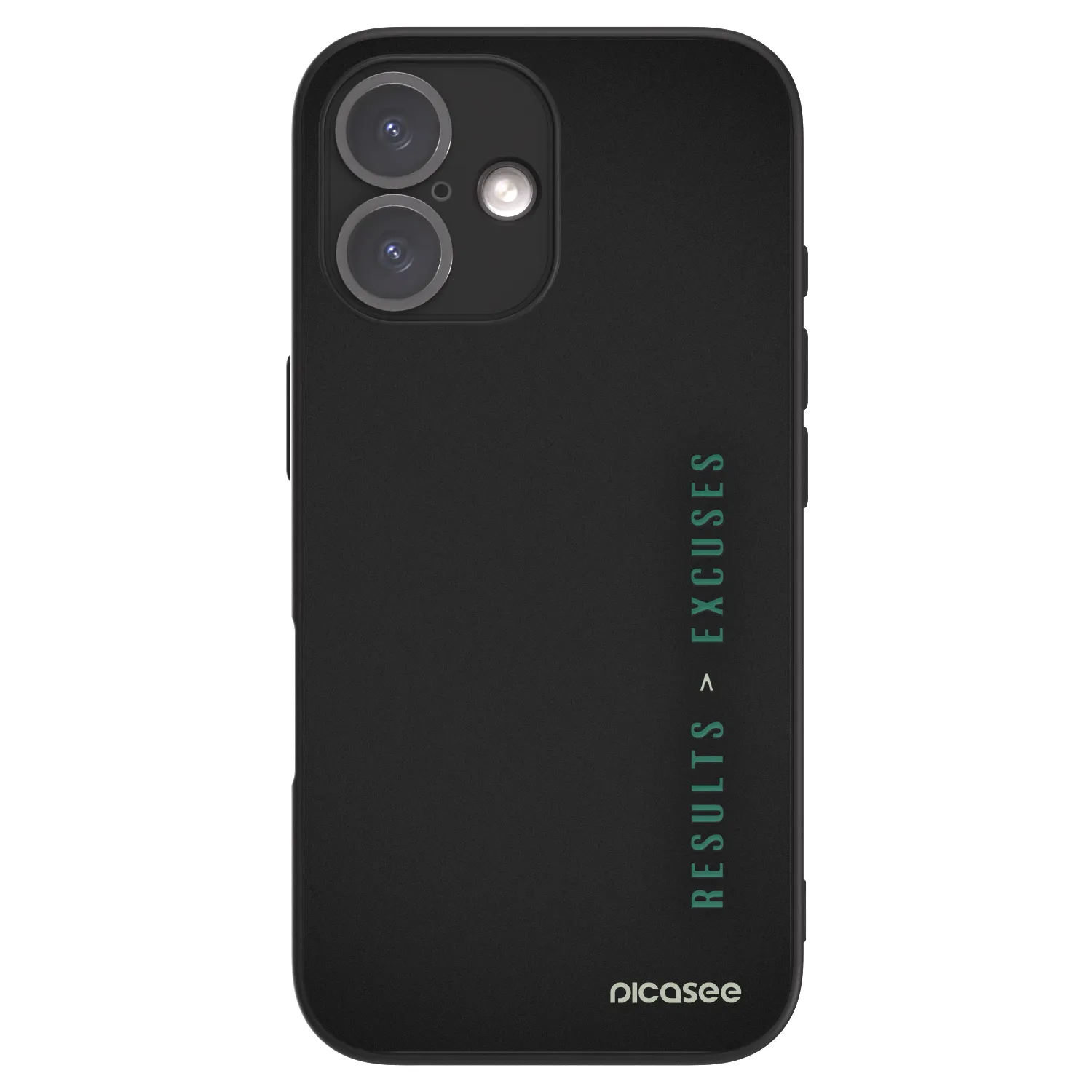 Picasee ULTIMATE CASE pro Apple iPhone 16 - Results x Excuses