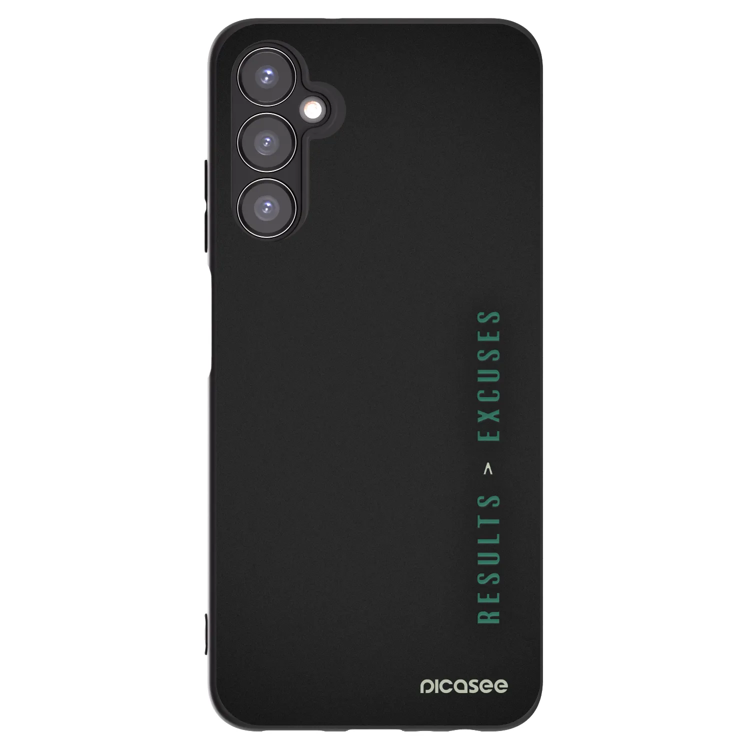 Picasee silikonový černý obal pro Samsung Galaxy A05s A057G - Results x Excuses