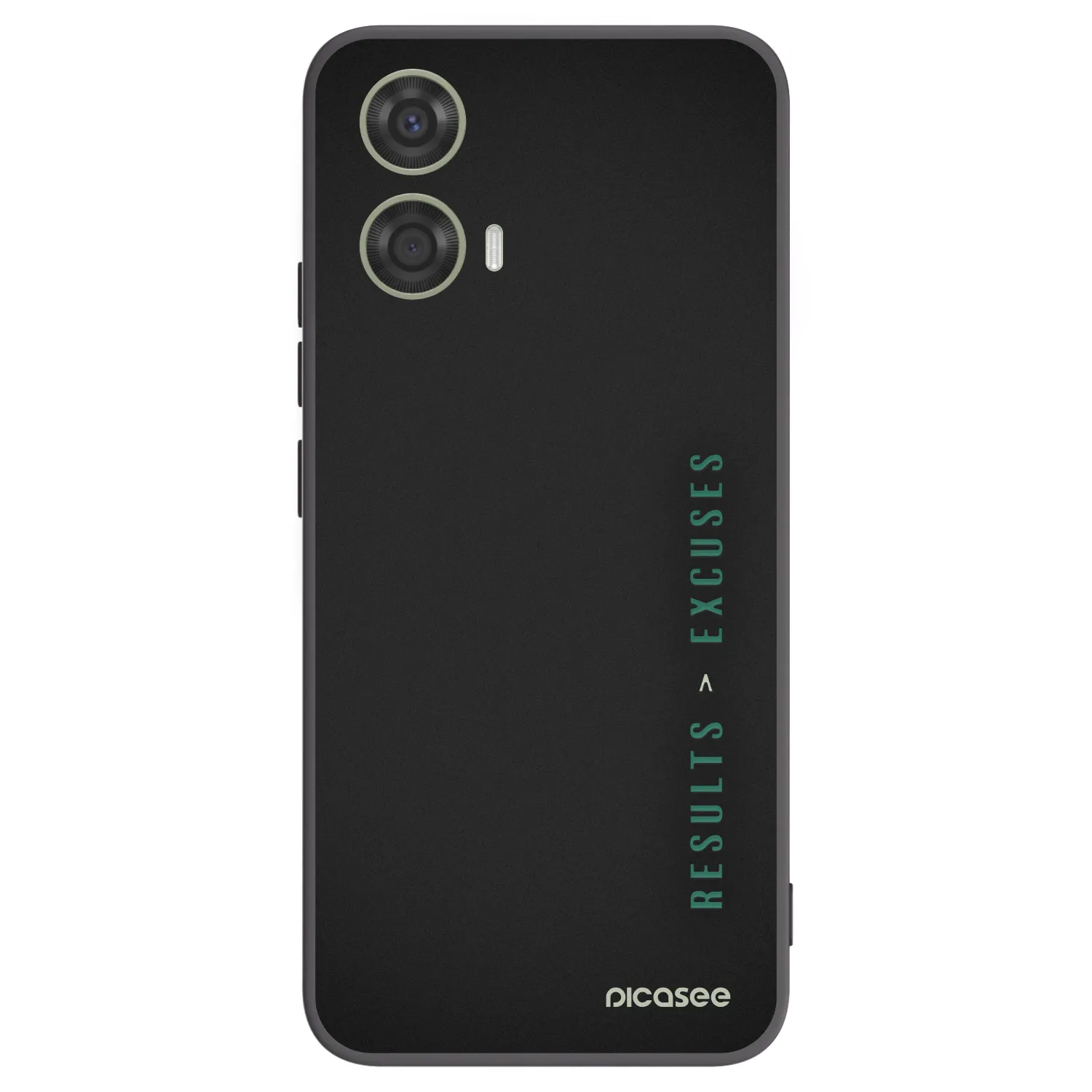 Picasee silikonový černý obal pro Motorola Moto G24 - Results x Excuses