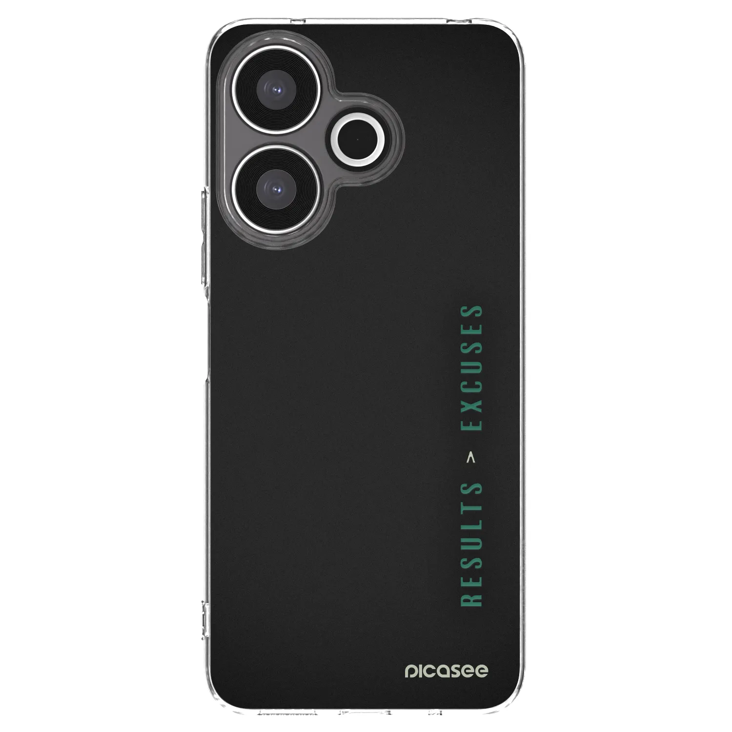 Picasee silikonový průhledný obal pro Xiaomi Redmi 13 4G - Results x Excuses