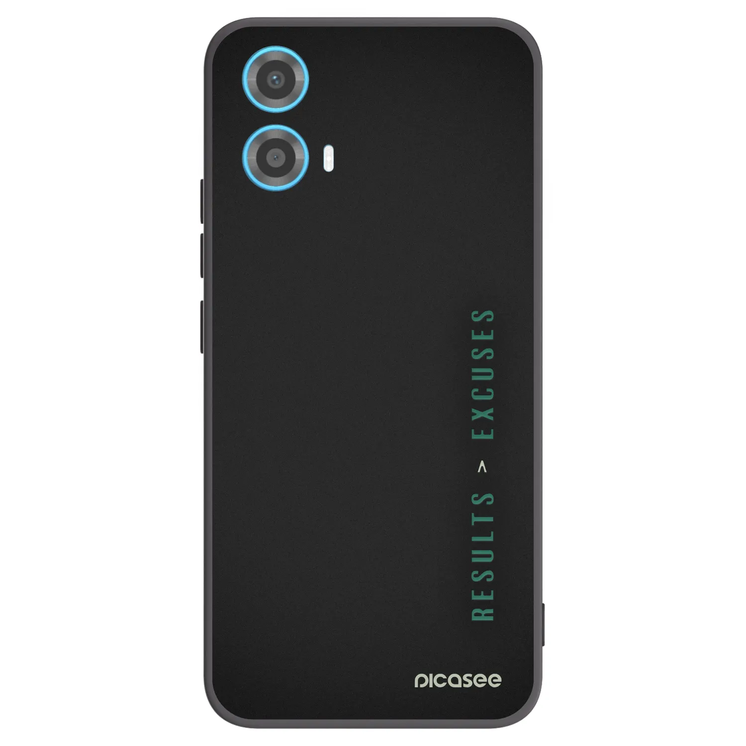 Picasee silikonový černý obal pro Motorola Moto G34 5G - Results x Excuses