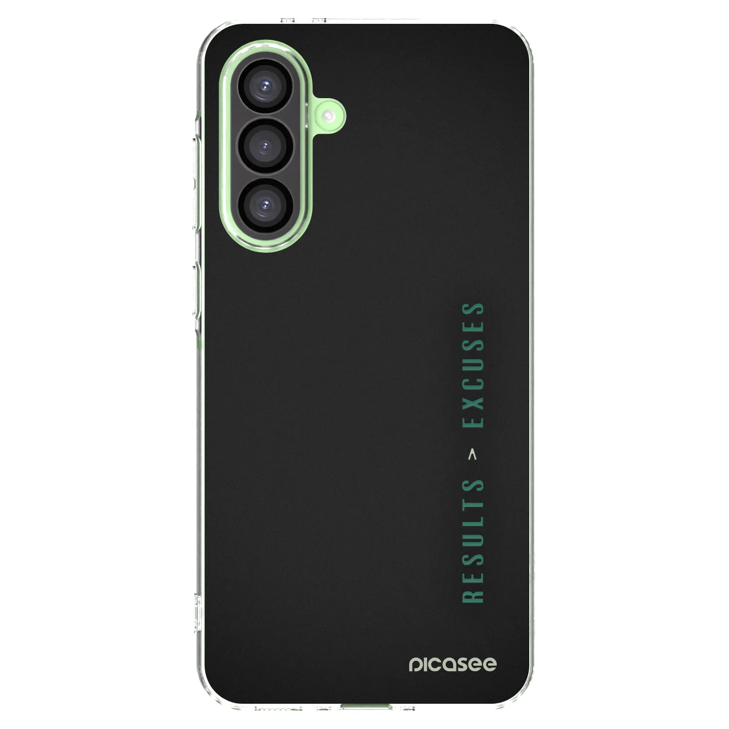 Picasee silikonový průhledný obal pro Samsung Galaxy A26 5G A266B - Results x Excuses