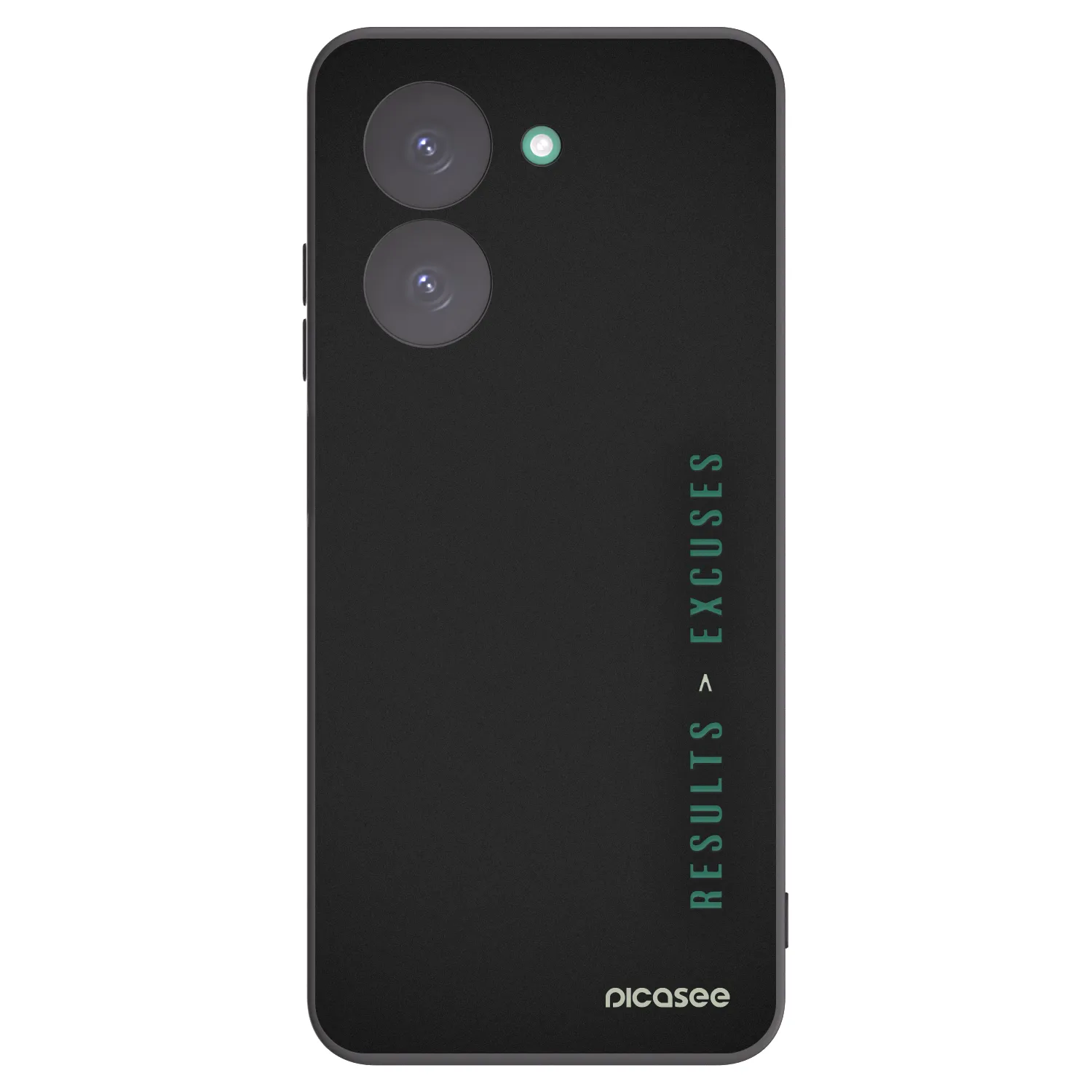 Picasee silikonový černý obal pro Xiaomi Redmi A5 - Results x Excuses