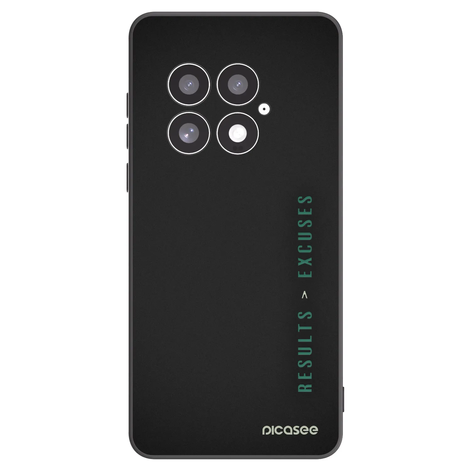 Picasee silikonový černý obal pro OnePlus 13 5G - Results x Excuses