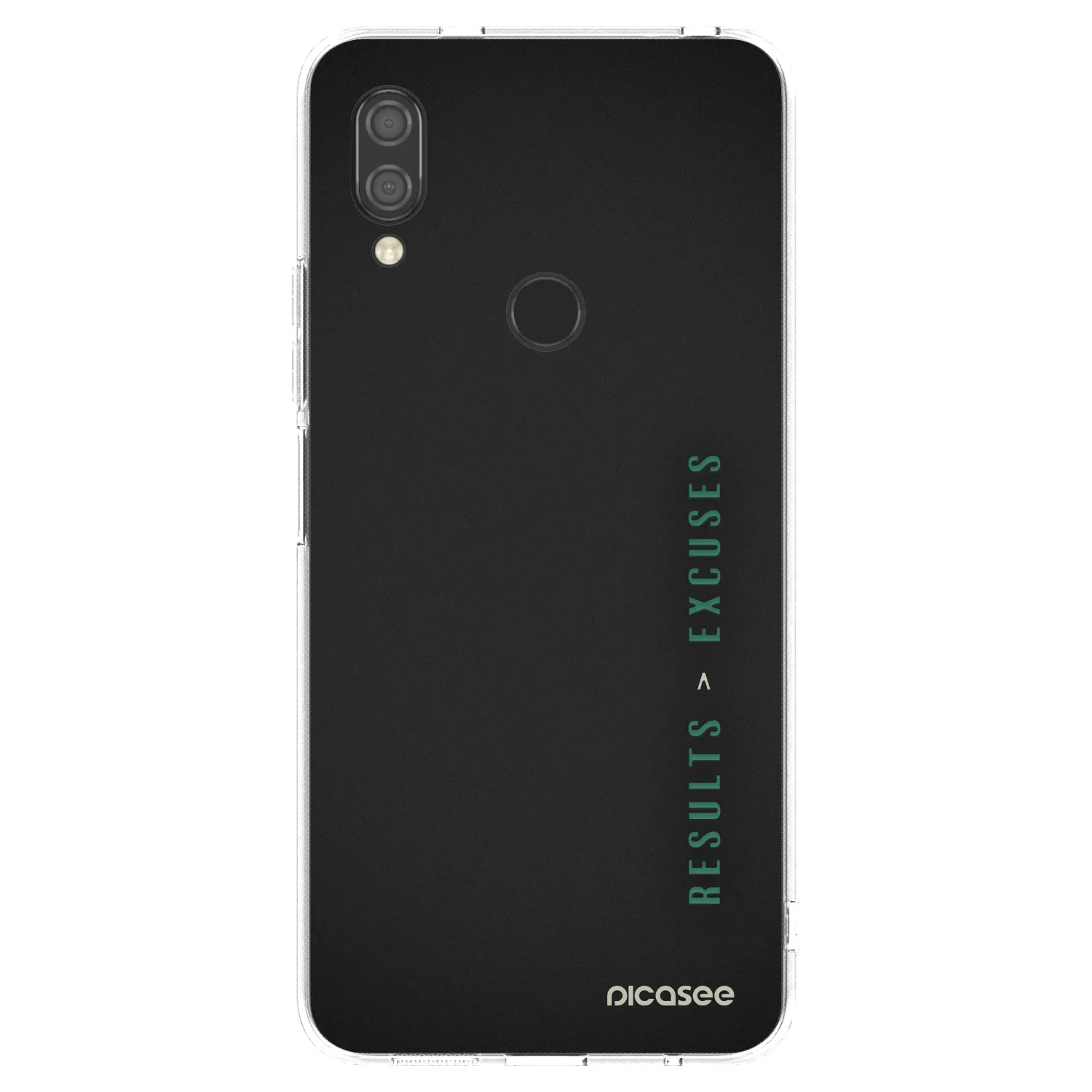 Picasee silikonový průhledný obal pro Xiaomi Redmi 7 - Results x Excuses