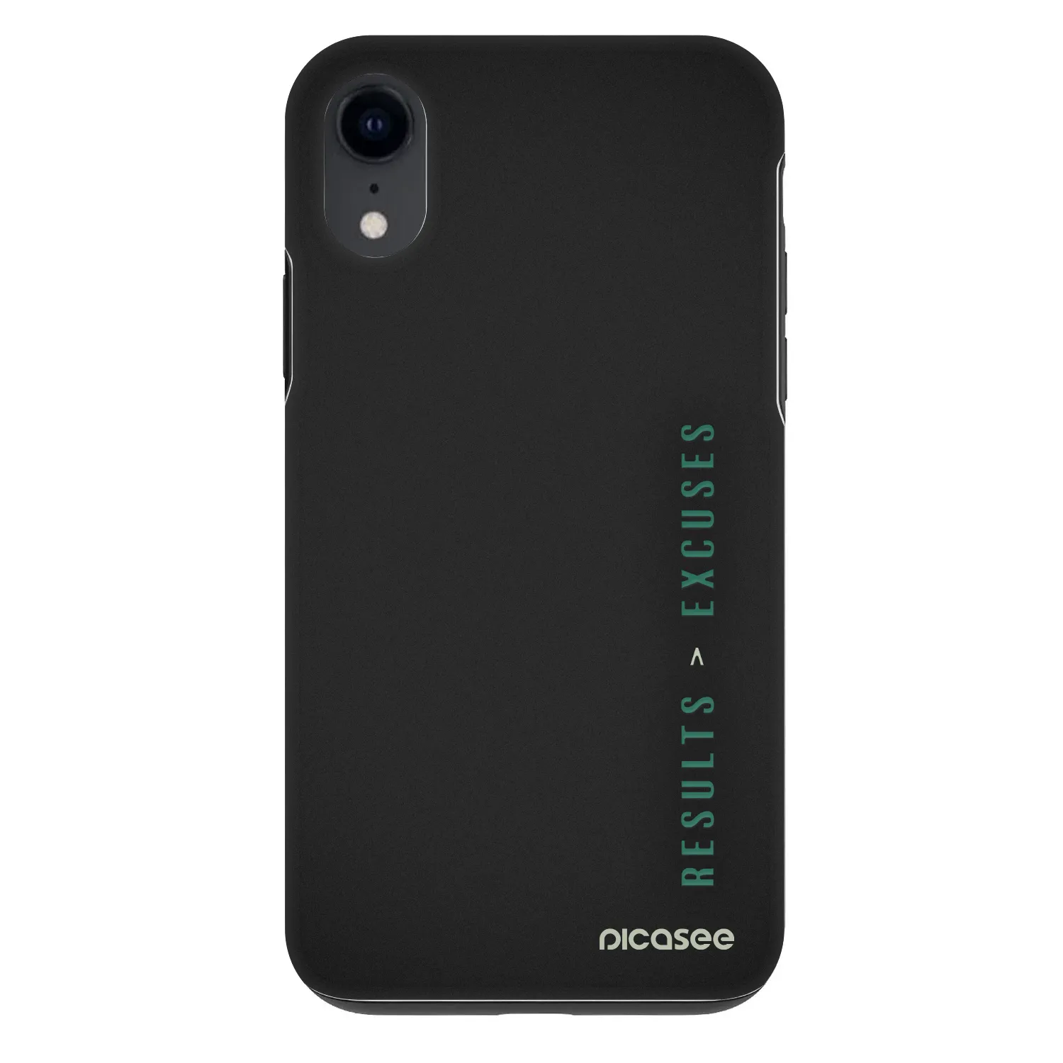 Picasee Fashion Case pro Apple iPhone XR - Results x Excuses