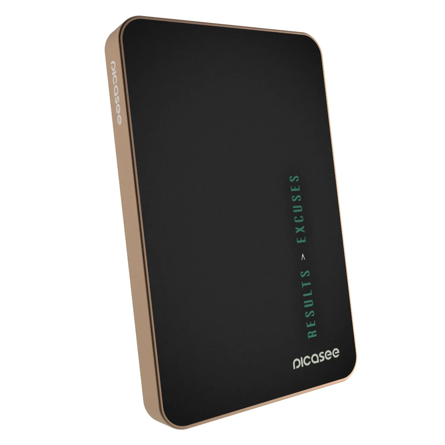 Picasee Powerbanka s MagSafe 5 000 mAh Zlatá - Results x Excuses