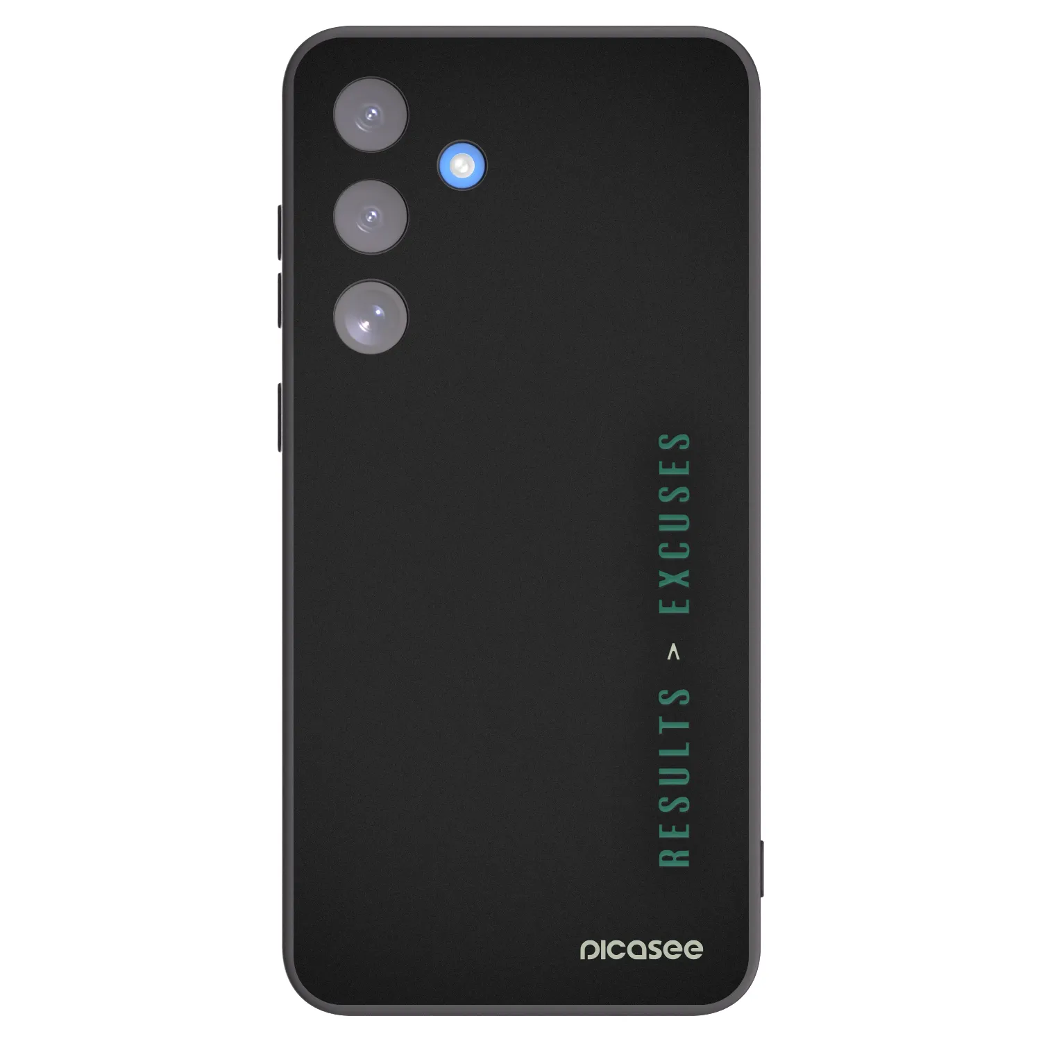 Picasee silikonový černý obal pro Samsung Galaxy S25 FE 5G - Results x Excuses