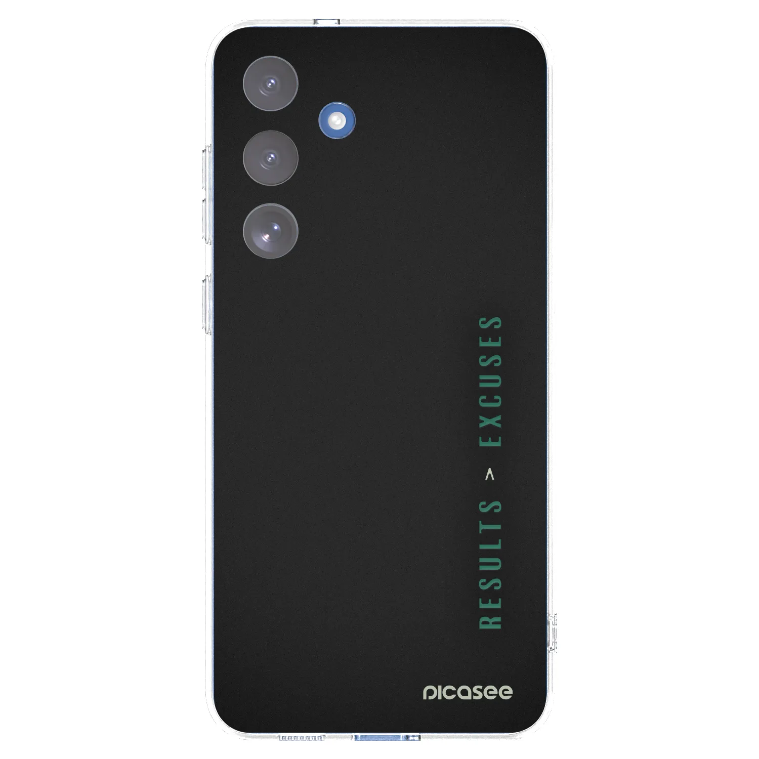 Picasee silikonový průhledný obal pro Samsung Galaxy S25 FE 5G - Results x Excuses