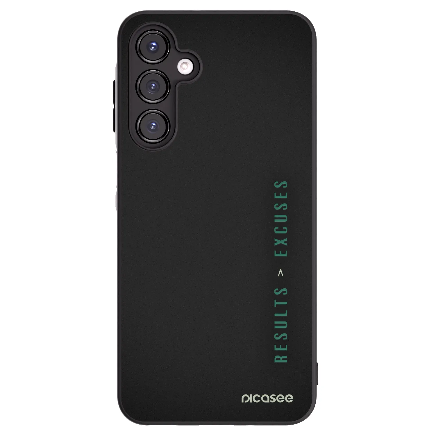 Picasee silikonový černý obal pro Samsung Galaxy A16 4G - Results x Excuses